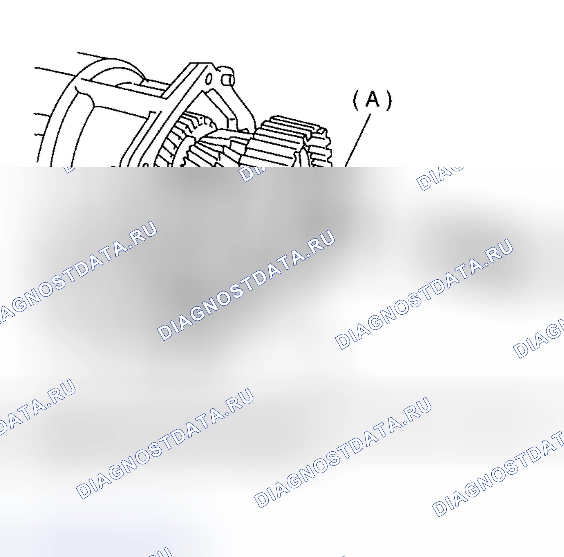 Рис. 238: ДЕМОНТАЖ. Subaru Impreza WRX GD/GG рестайлинг
