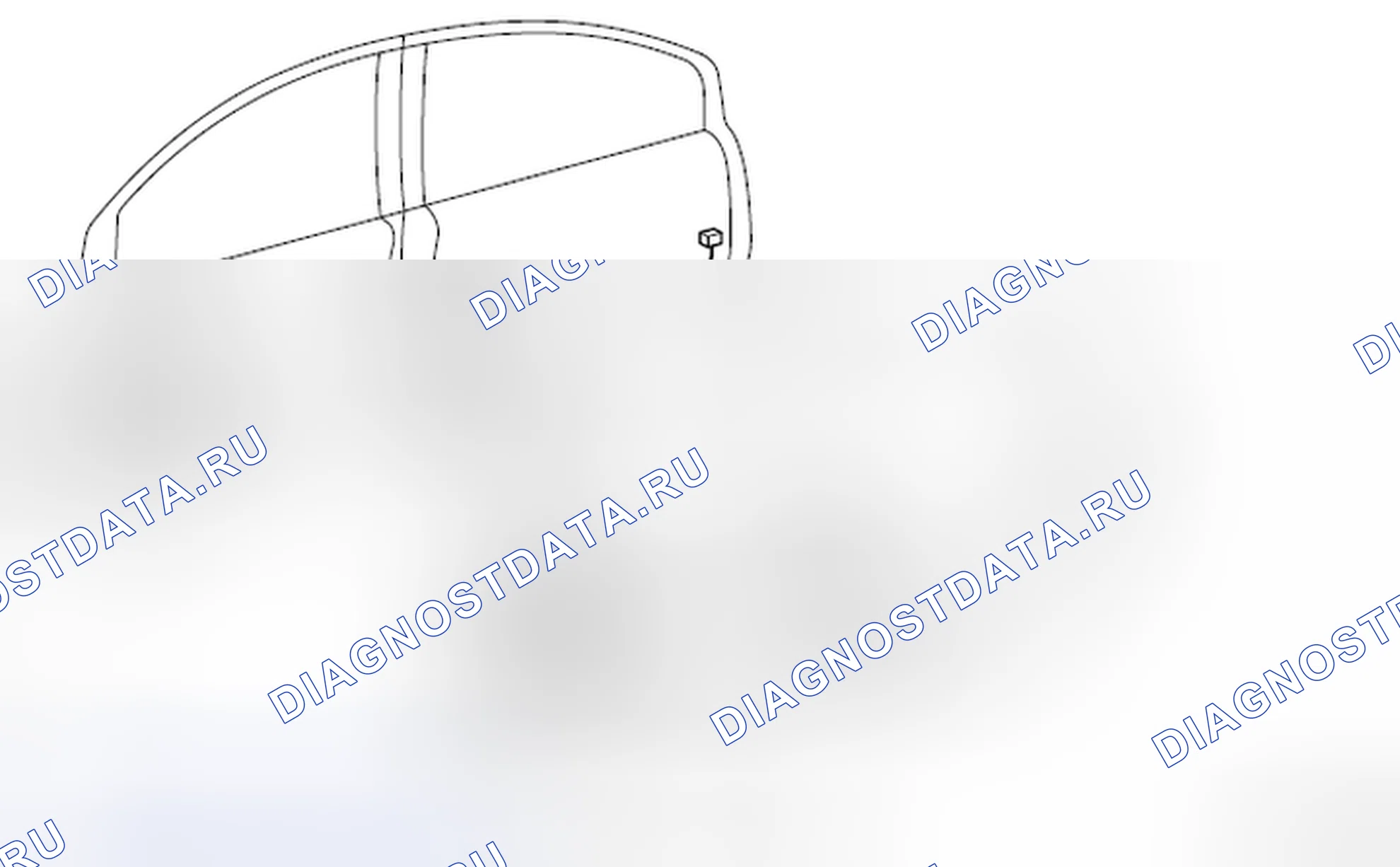 Рис. 72: ДВЕРЬ. Honda Crosstour I