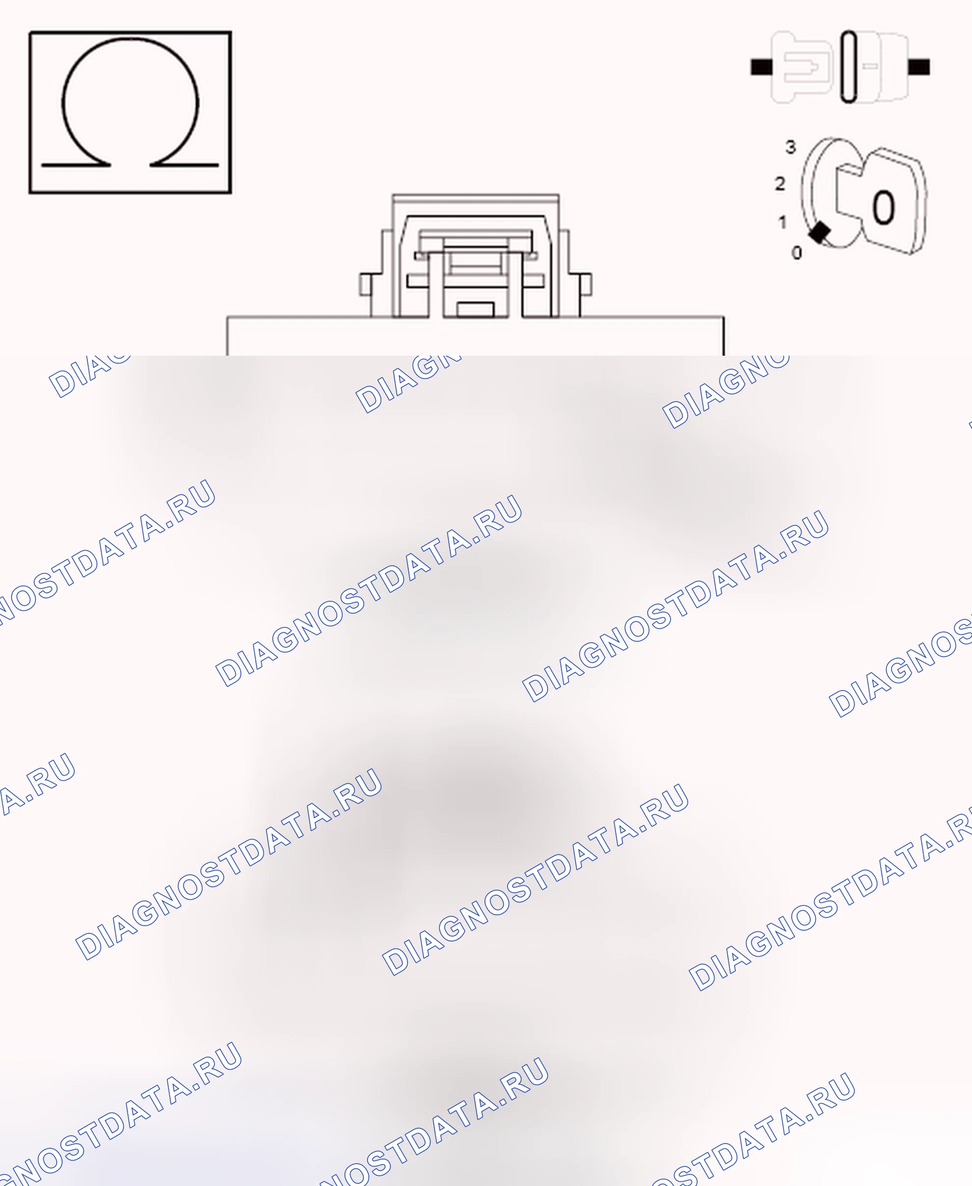 Рис. 441: ДИАГНОСТИЧЕСКИЙ ТЕСТ. Dodge Grand Caravan V