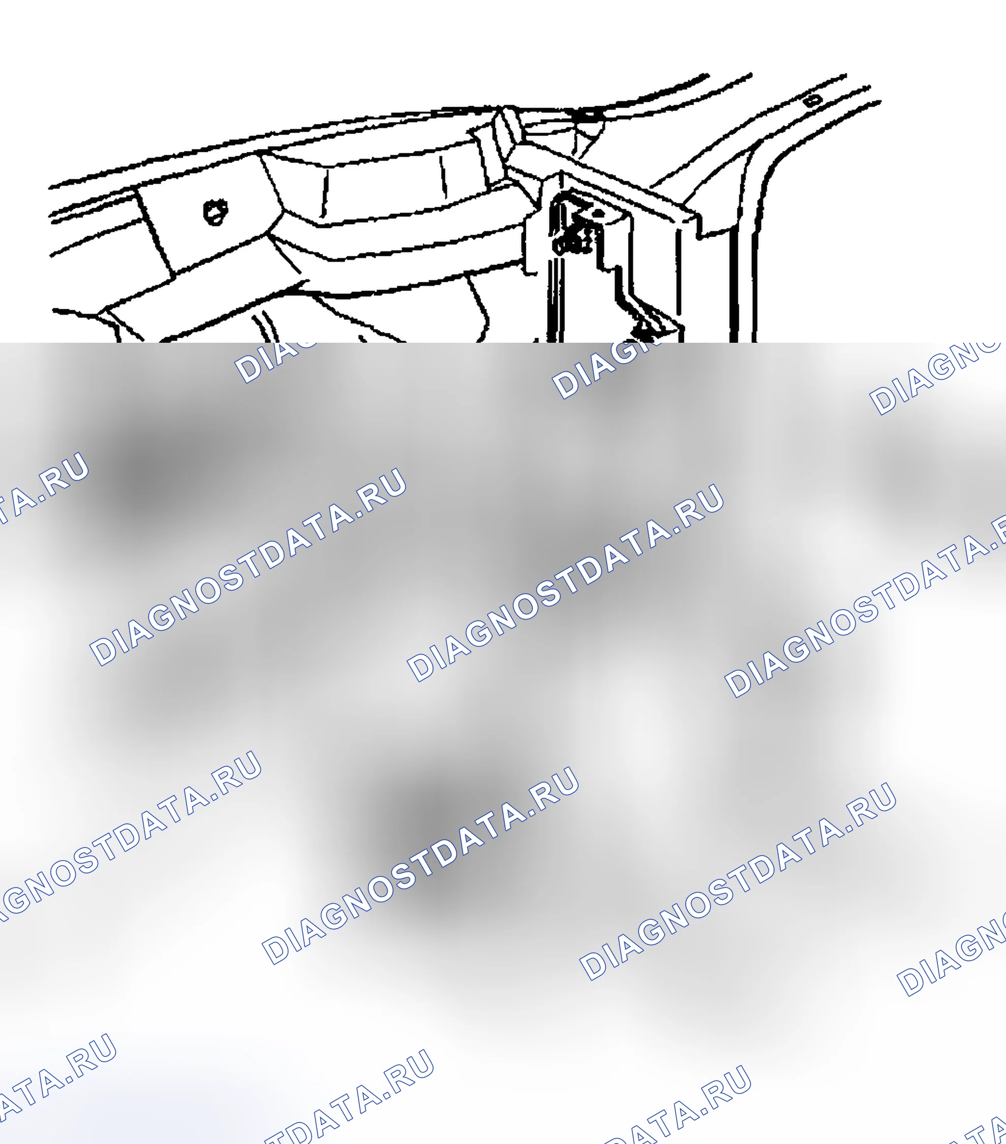 Рис. 7: Порядок демонтажа. Hyundai Veracruz I