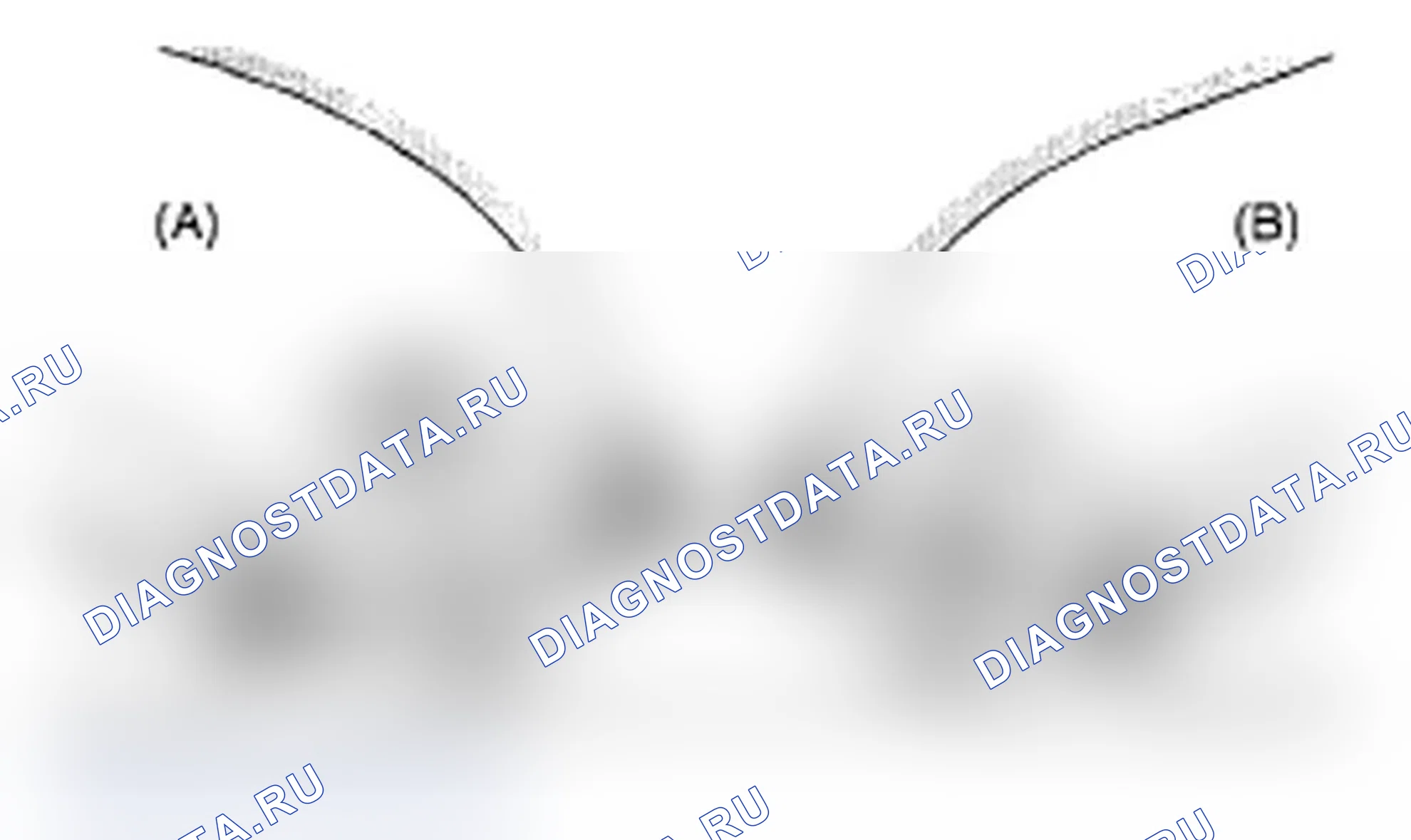 Рис. 133: Определение размера направляющей сиденья. Subaru Impreza WRX GD/GG рестайлинг 2