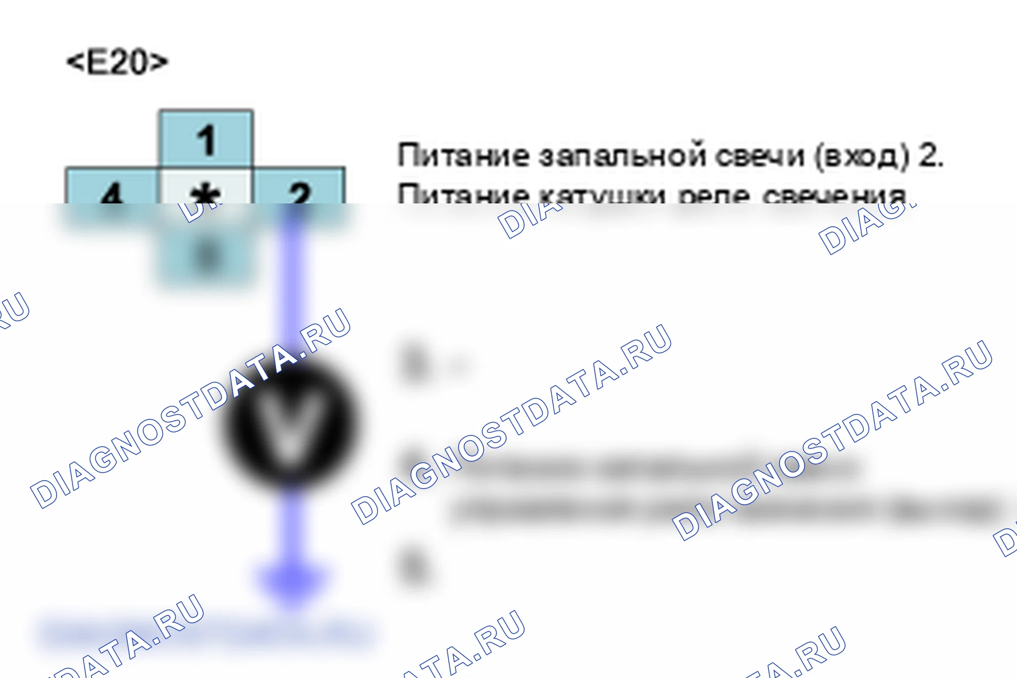 P0670: Схема управления модуля запальной свечи. Kia Sorento BL