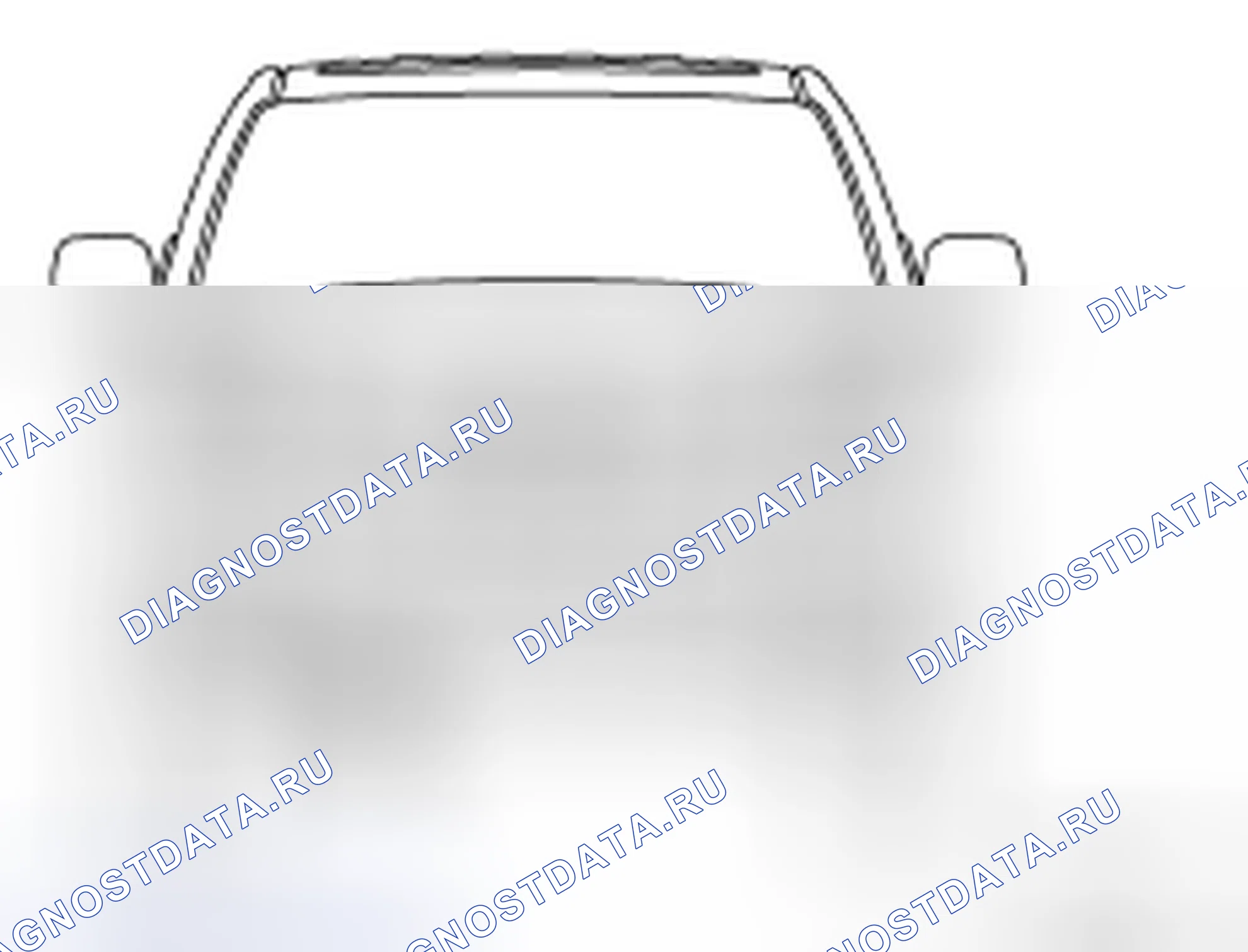 Рис. 75: Определение точки буксировки. Nissan Frontier D40