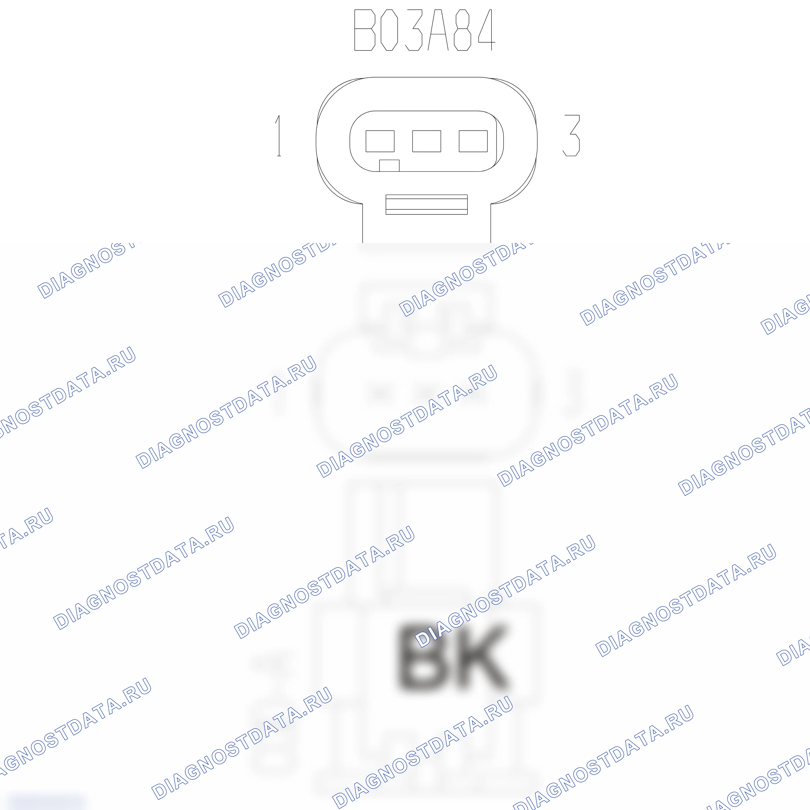 Распиновка разъёма 4F0 973 703 — внешний вид и расположение контактов. Porsche Cayenne II