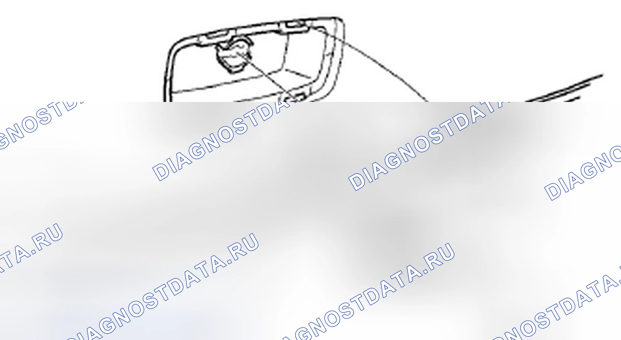 Рис. 48: Замена света вежливости. Honda Crosstour I