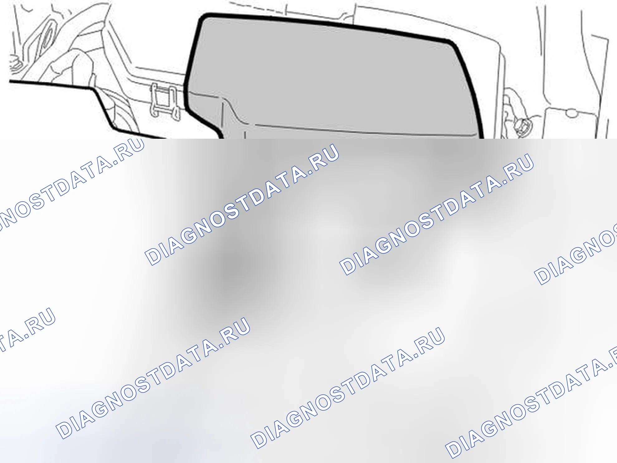 Рис. 336: Демонтаж корпуса воздухоочистителя (воздушный фильтр). Volvo XC70 I рестайлинг