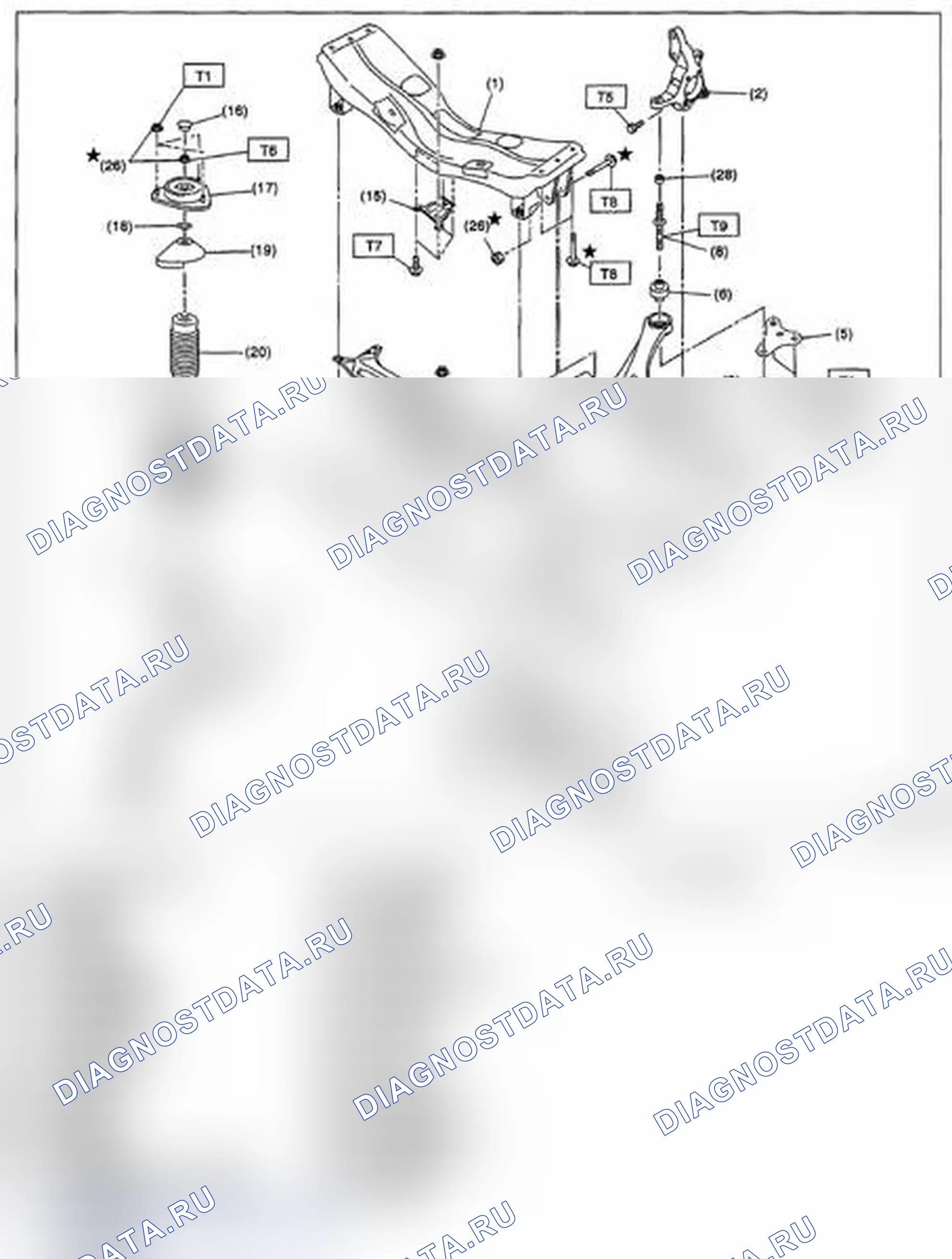 Рис. 47: КОМПОНЕНТ. Subaru Impreza WRX STI GR
