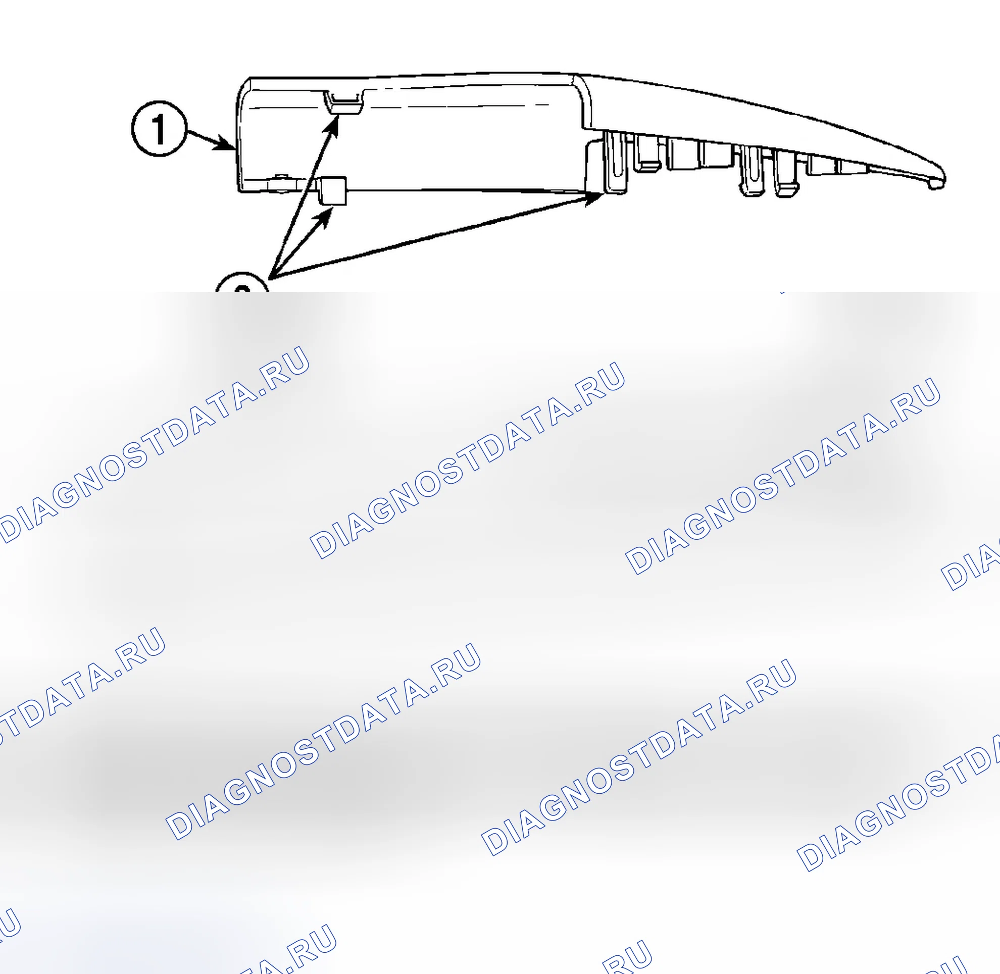 Рис. 82: ДЕМОНТАЖ. Dodge Grand Caravan IV
