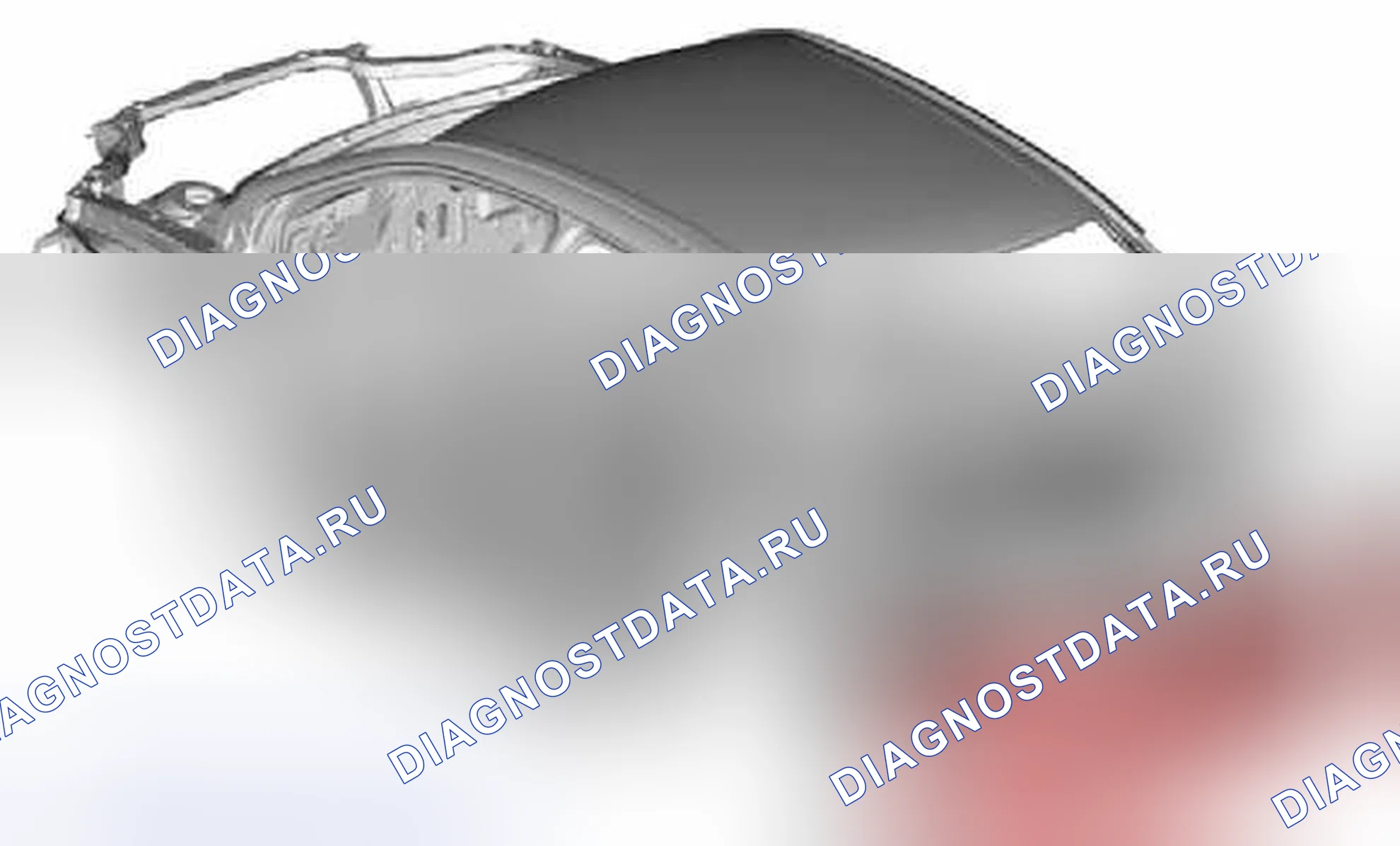 Рис. 175: Снятие и установка задней панели. Suzuki Kizashi I