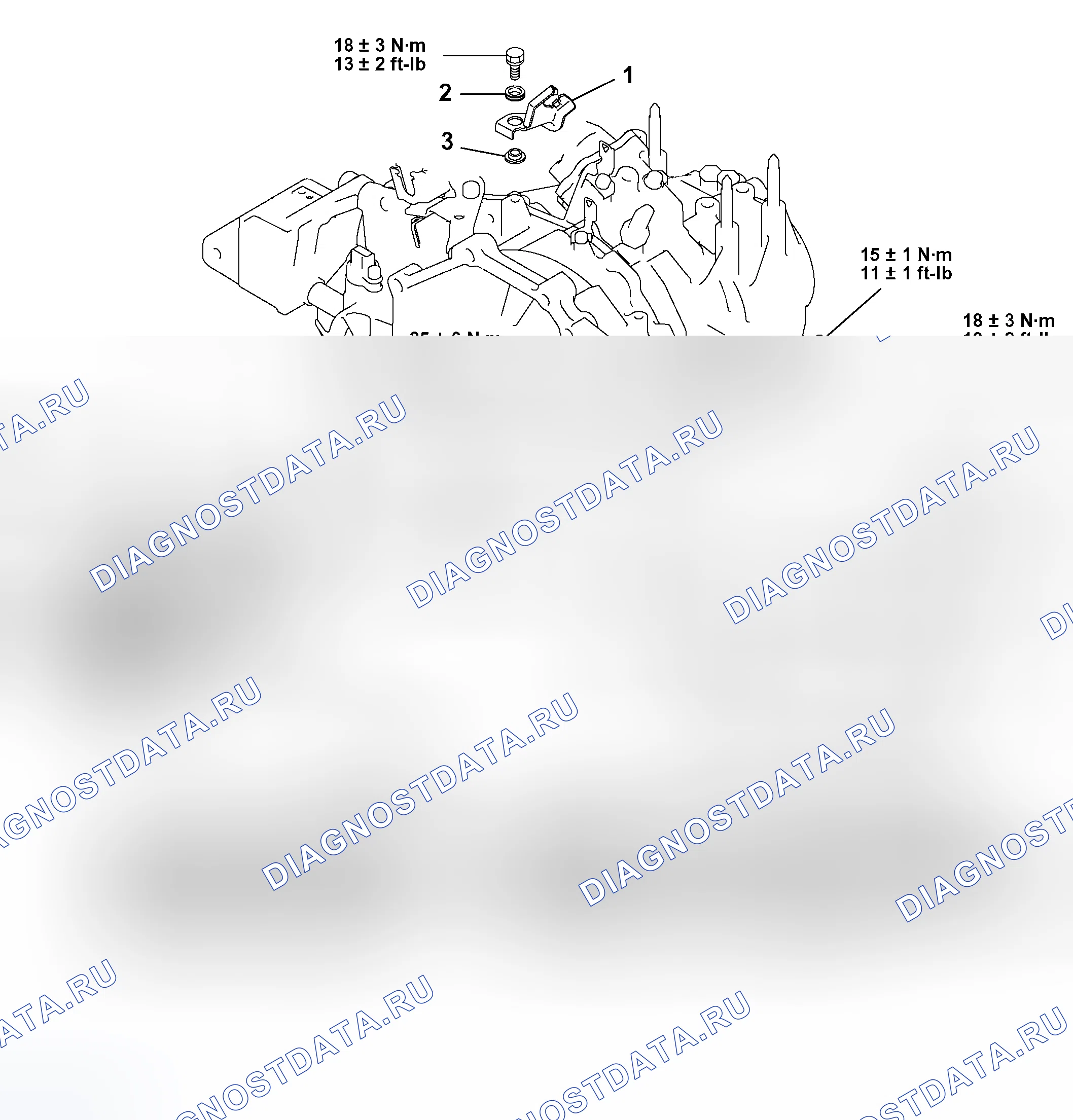 Рис. 15: РАЗБОРКА И СБОРКА. Mitsubishi Outlander I