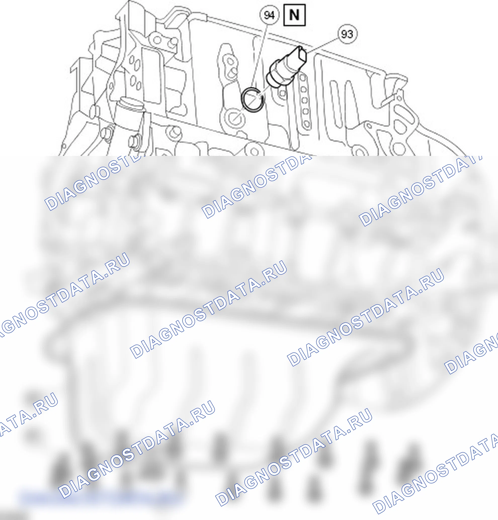 Разборка двигателя. Ford C-MAX I рестайлинг