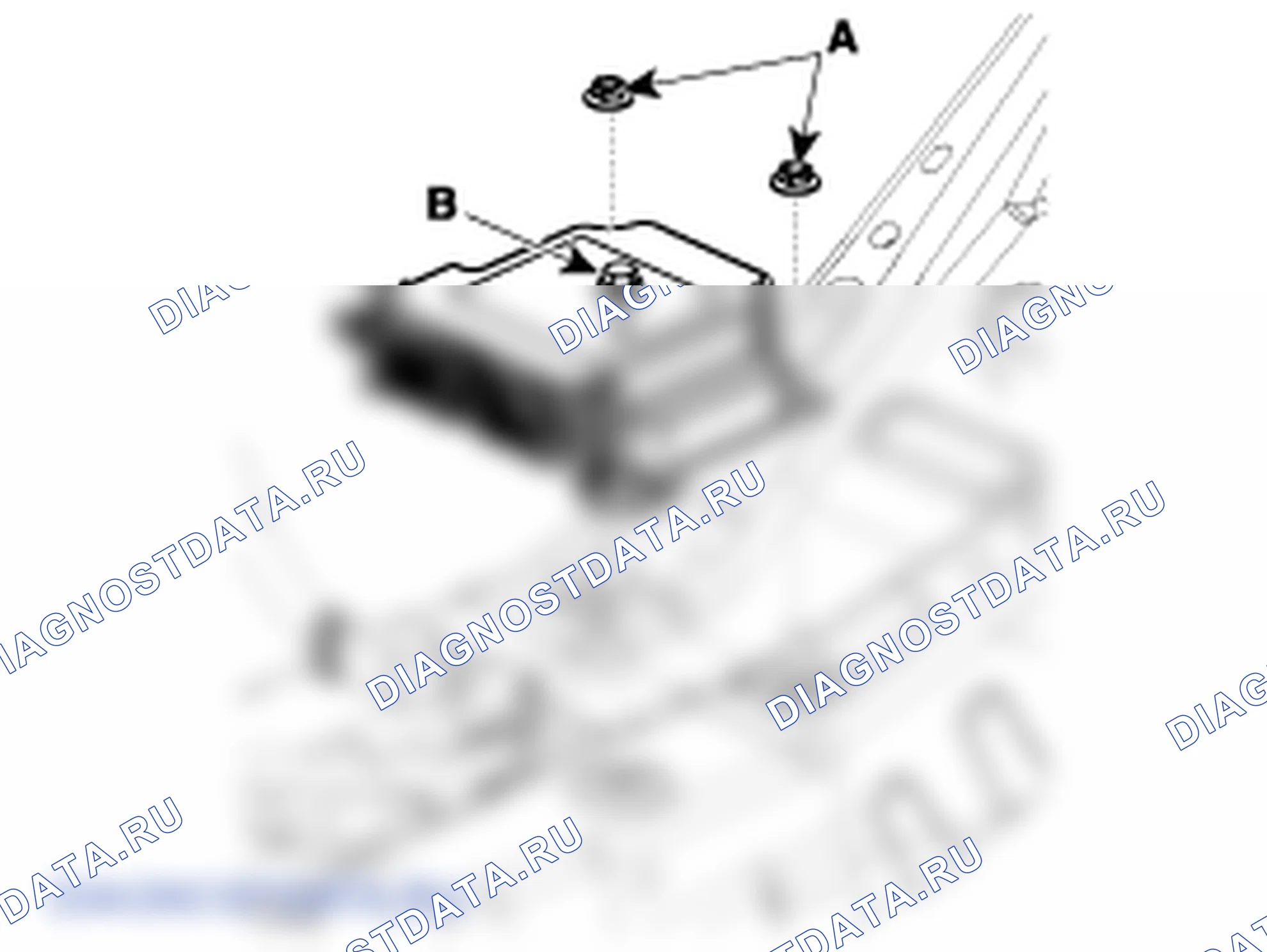 Установка блока управления подушками безопасности (SRSCM). Hyundai i20 GB