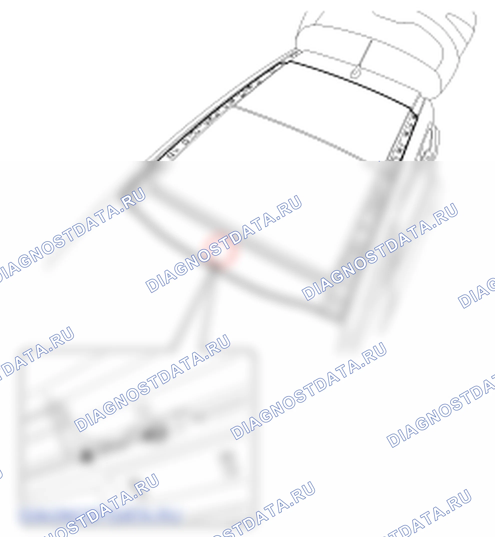 Замена панорамы люка в крыше. Hyundai ix35 EL