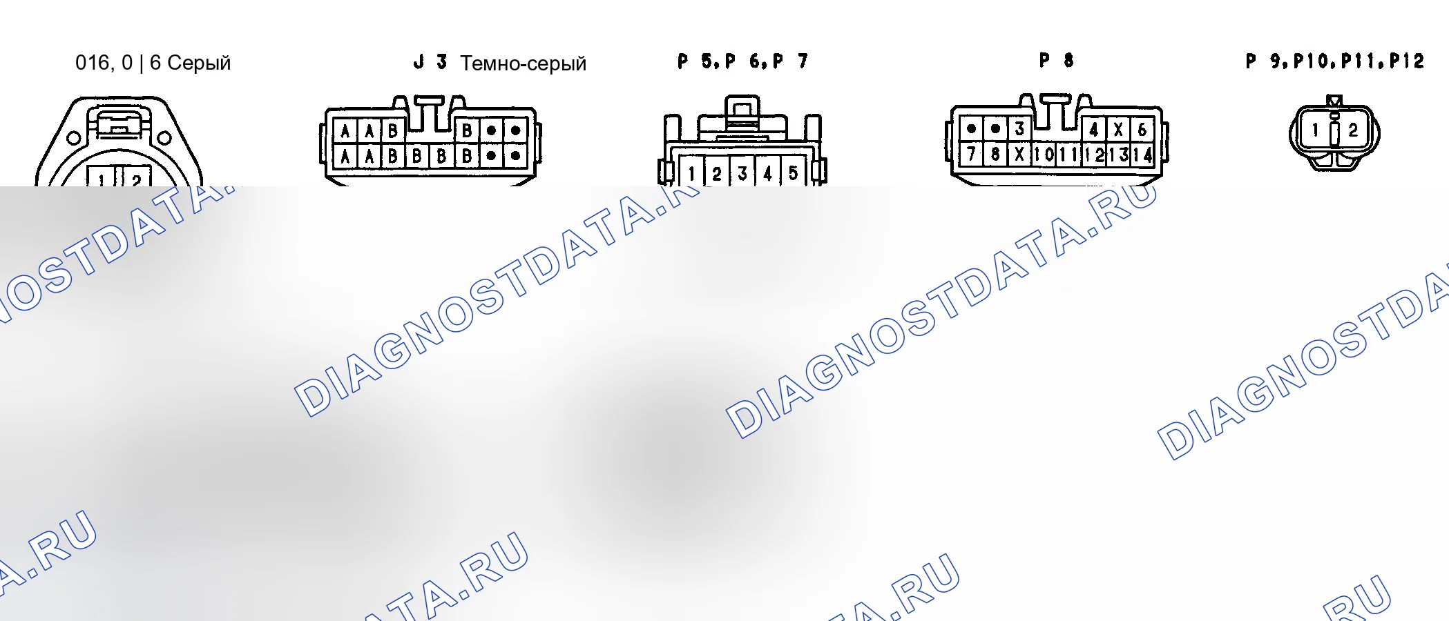 Рис. 28: ИДЕНТИФИКАЦИЯ СОЕДИНИТЕЛЯ. Lexus ES XV10
