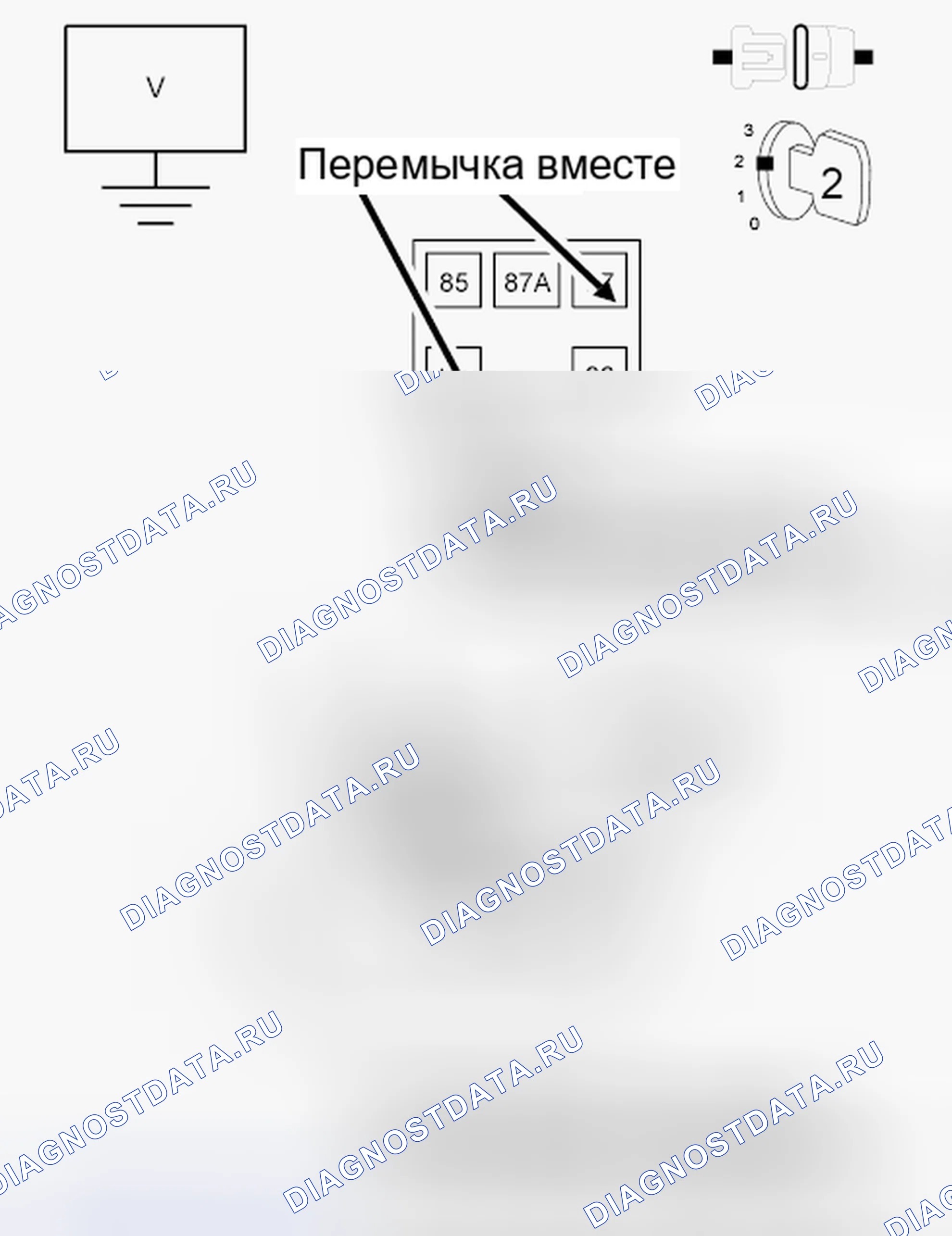 Рис. 314: Диагностический тест. Jeep Liberty II