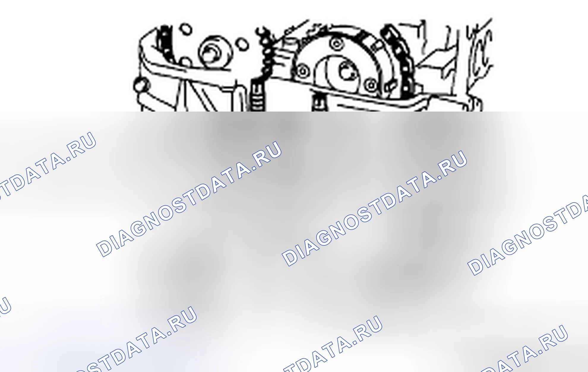 Рис. 104: Примечание по установке крепления двигателя. Mazda CX-7 I