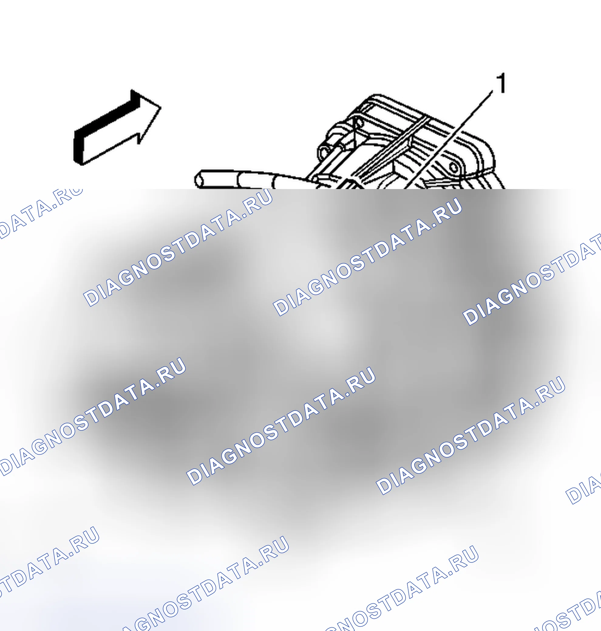 Рис. 220: Порядок демонтажа. Saab 9-7X I