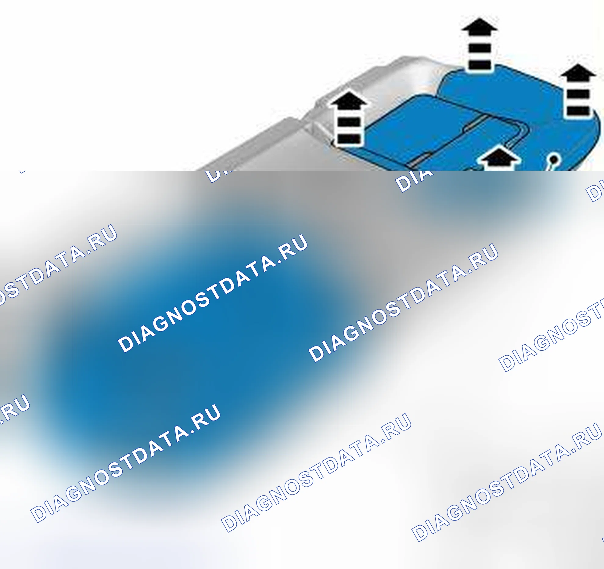 Рис. 171: ДЕМОНТАЖ. Volvo S80 II рестайлинг