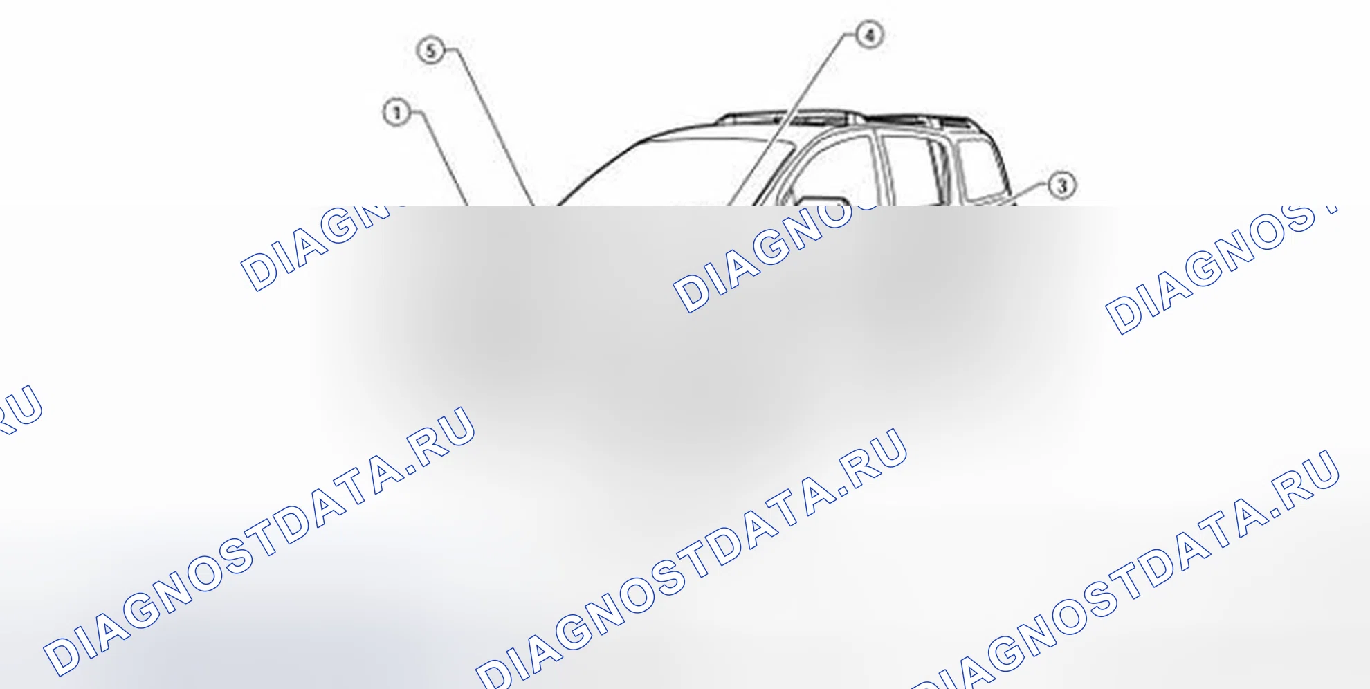 Рис. 29: Расположение идентификационного номера. Infiniti QX56 I рестайлинг