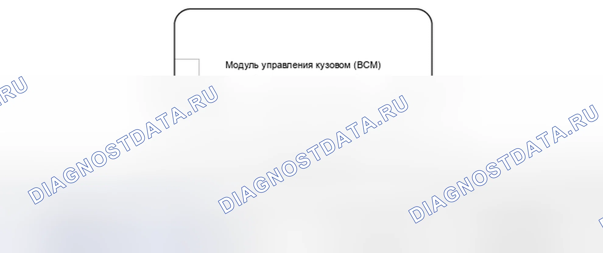 Рис. 2: Соединительные клеммы BCM. Kia Magentis II рестайлинг