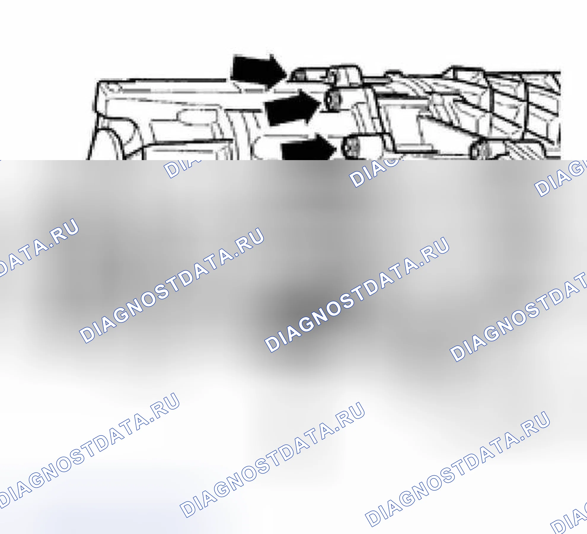 Рис. 178: Датчик выходного сигнала передачи обороты в минуту -G195. Audi S6 C5