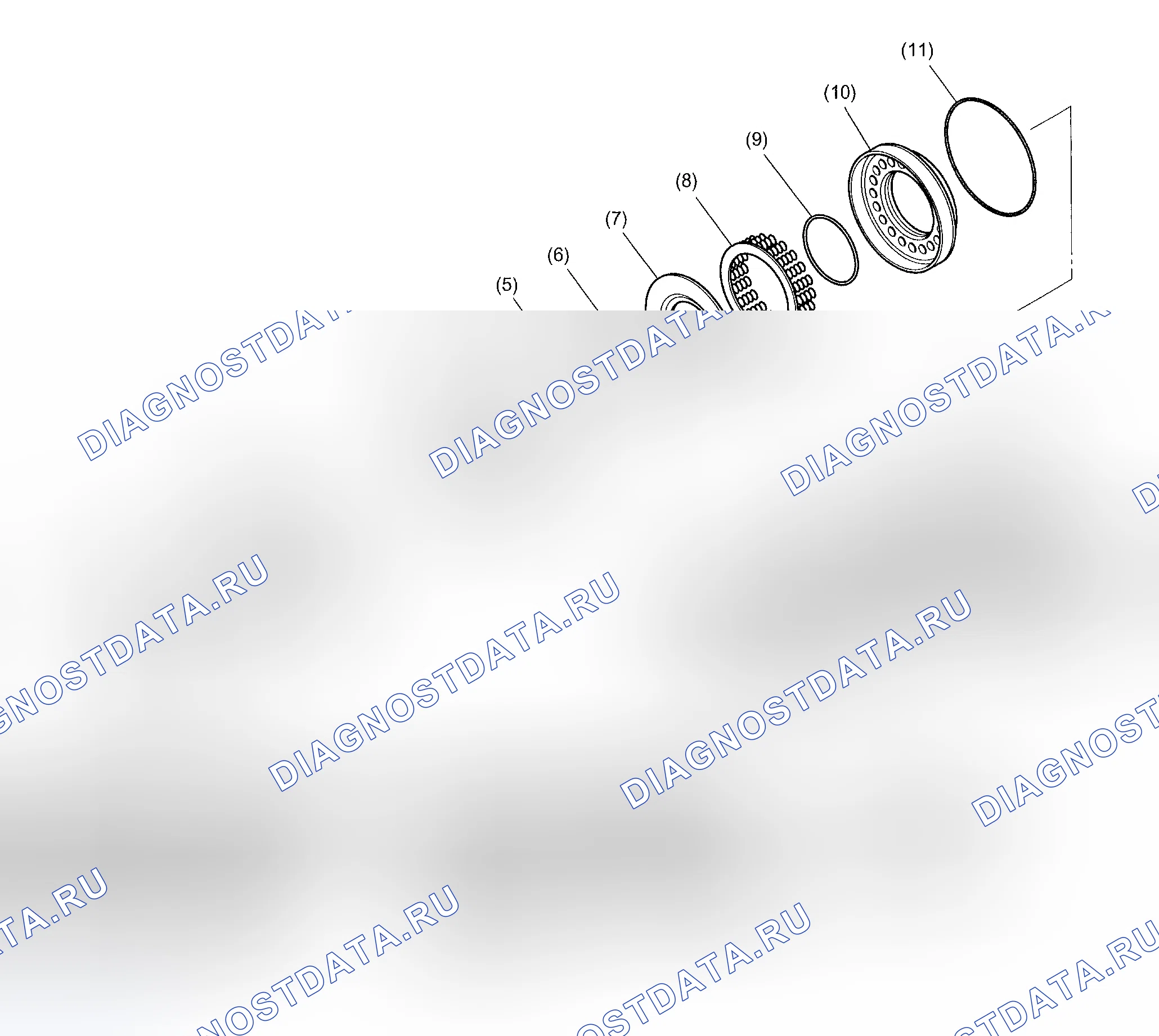 Рис. 724: КОНСТРУКЦИЯ. Subaru Impreza WRX GD/GG рестайлинг