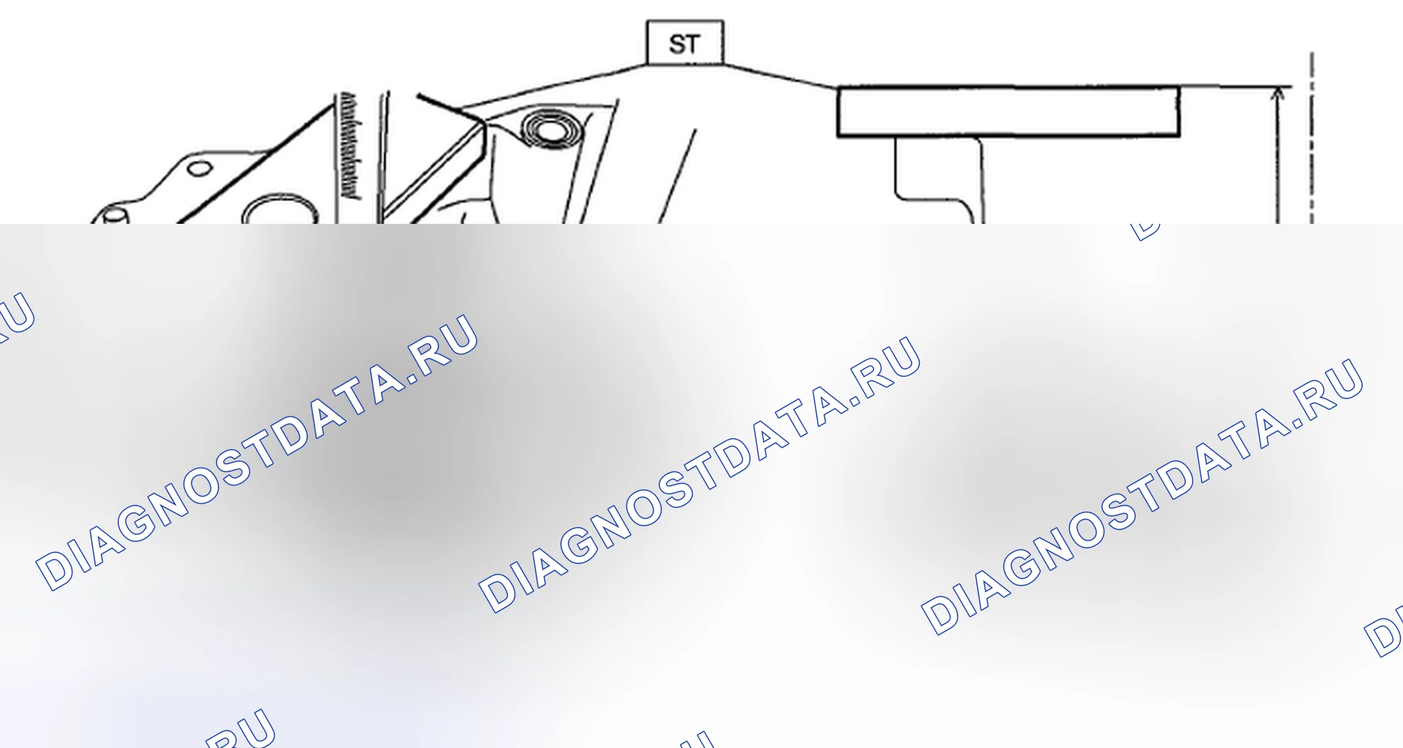 Рис. 333: РЕГУЛИРОВКА автоматической трансмиссии (акпп). Subaru Outback BR
