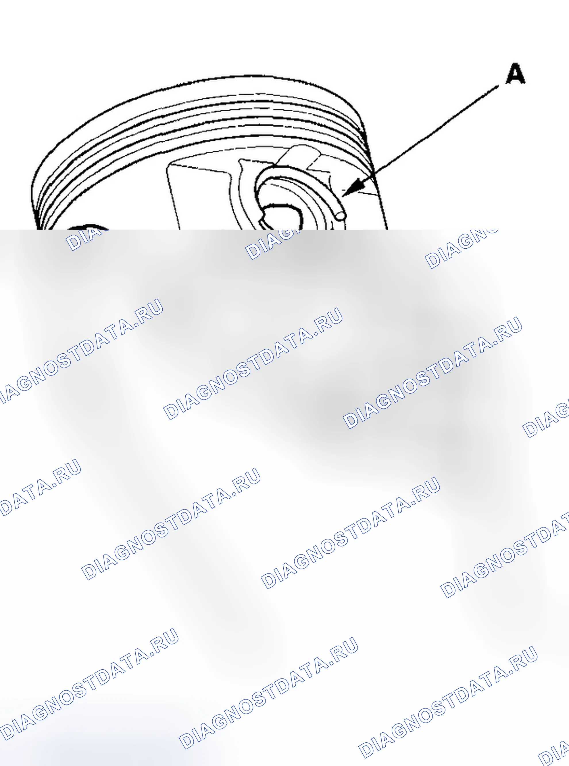 Рис. 428: Повторная сборка. Honda Odyssey I