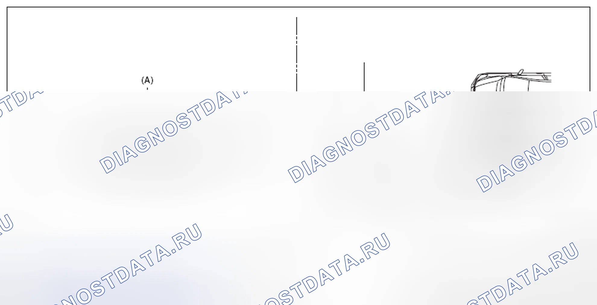 Рис. 64: ПРИЦЕЛИВАНИЕ ПРОТИВОТУМАННЫМИ ФАРАМИ. Subaru Impreza GK