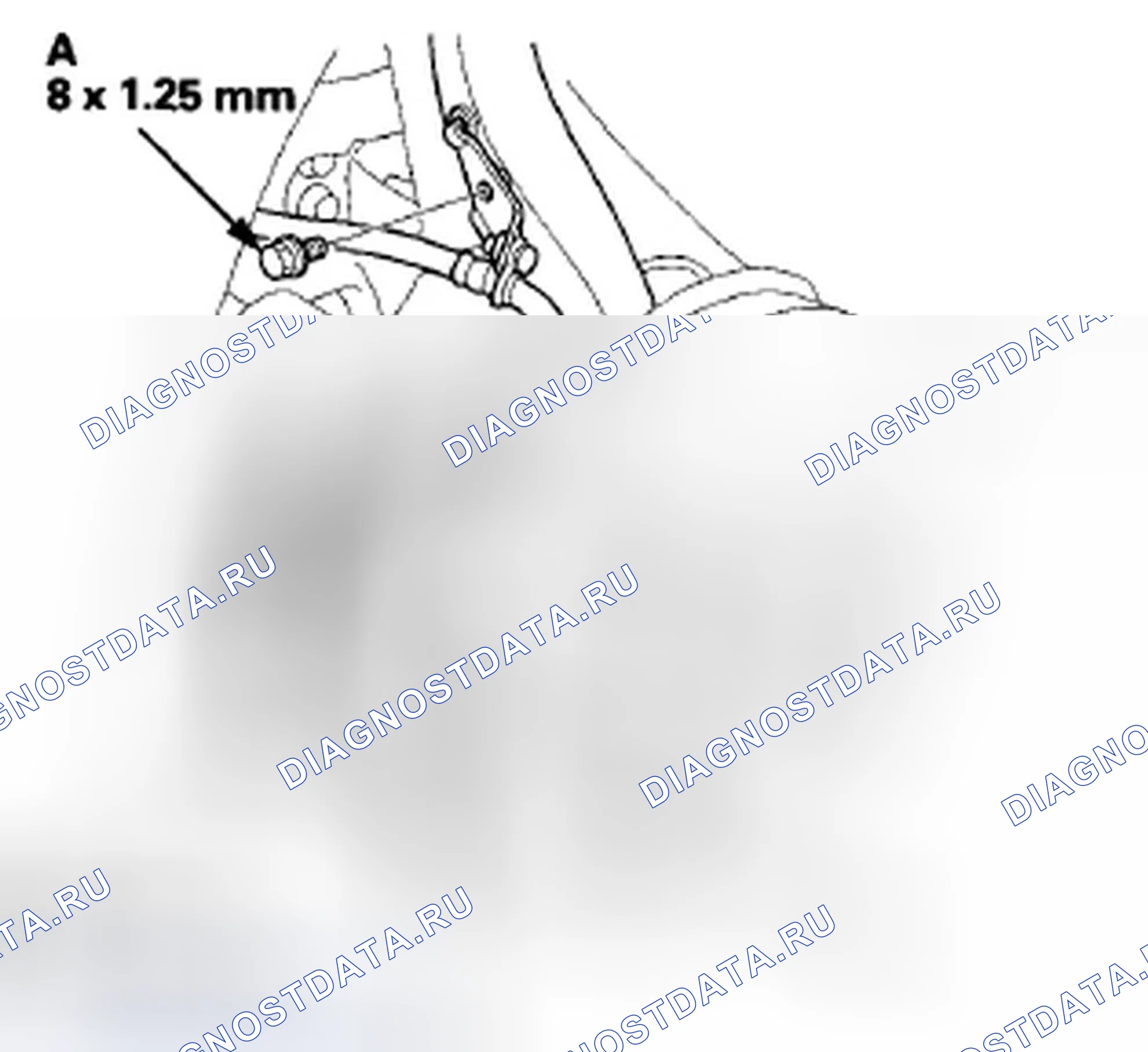 Рис. 5: Проверка механической и гидравлической части тормозного систем. Honda Accord VIII