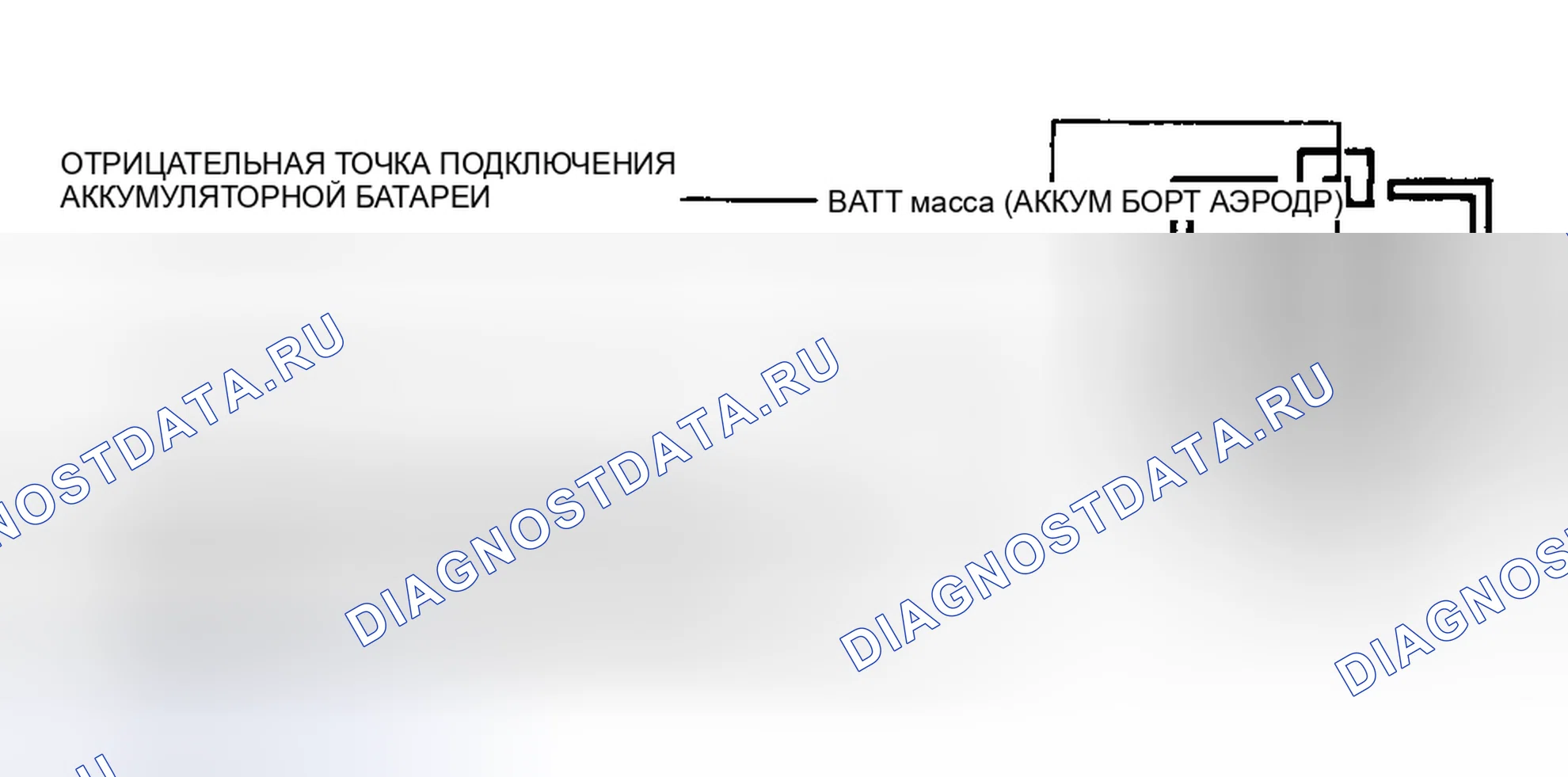 Рис. 20: Идентификация клемм гибких топливных разъемов. Mazda 121 II