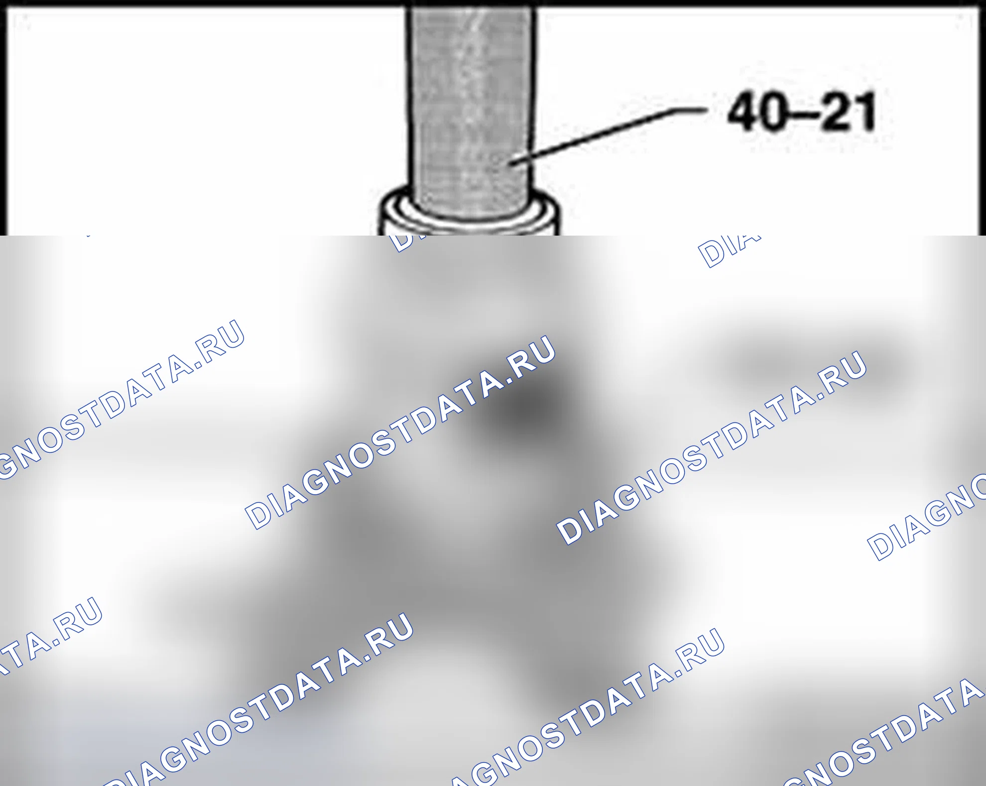 Рис. 430: Прижим шарикоподшипника к дифференциалу Torsen. Audi A4 B6