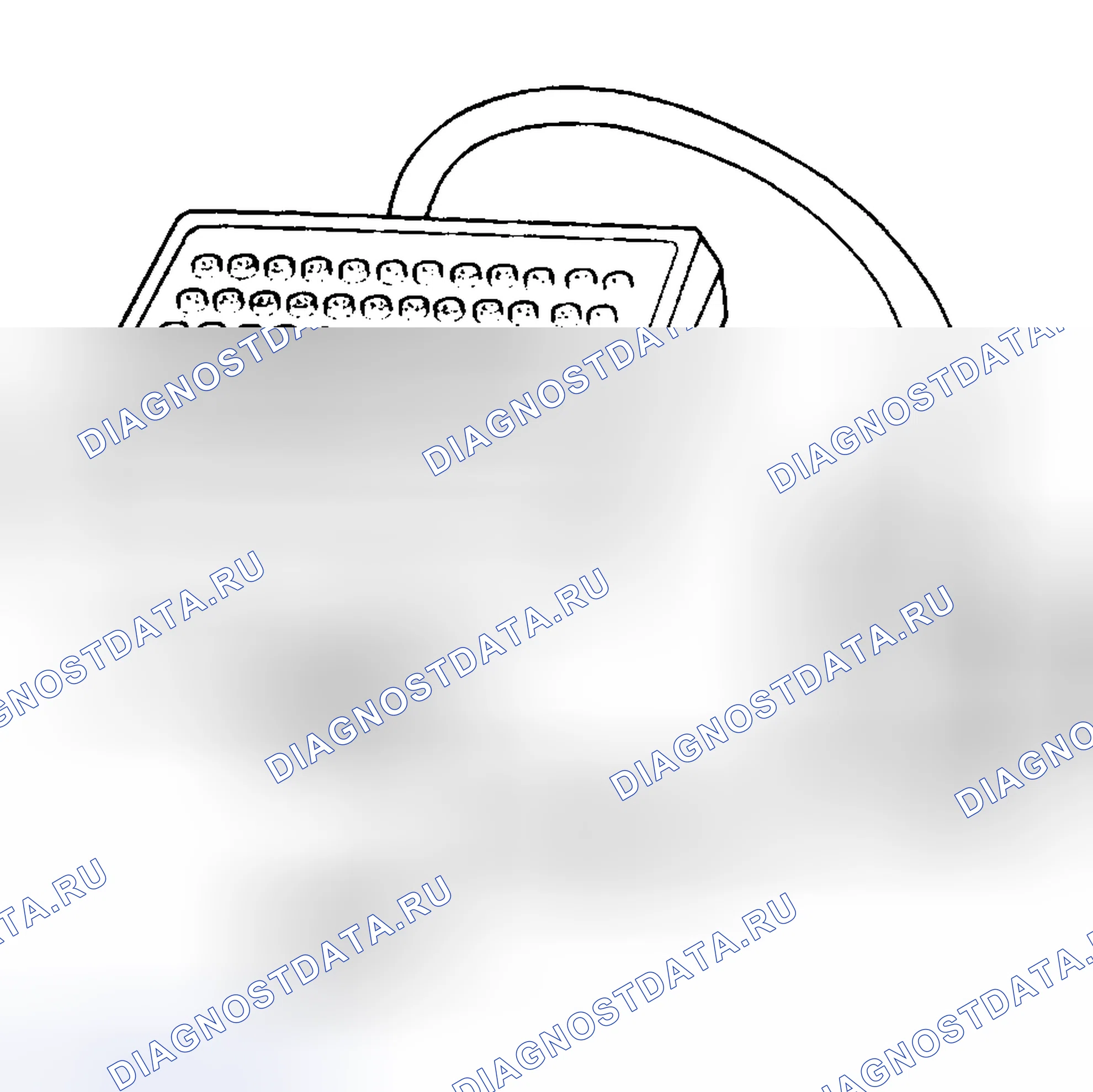 Рис. 2: Использование тестовой коробки (981 3190). Volvo 850 I