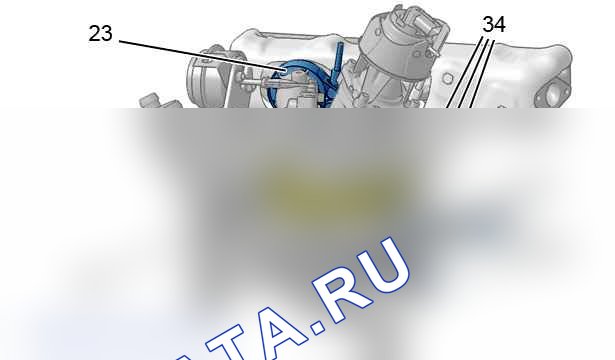 Снятие - установка: двойной турбокомпрессор — b1hp2ljd. Peugeot 607 I рестайлинг
