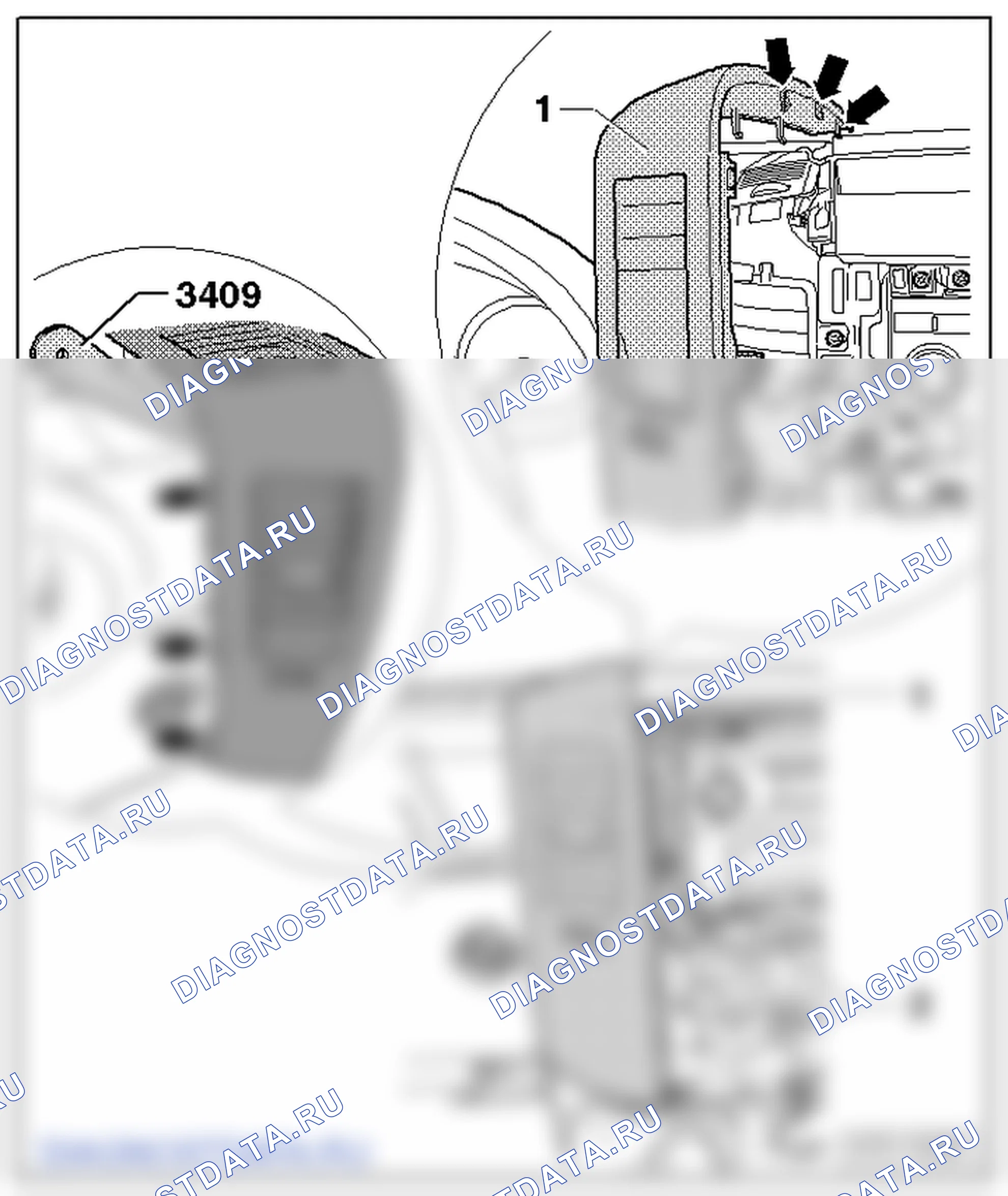 Накладки, кожухи и декоративные щитки. Volkswagen Crafter I