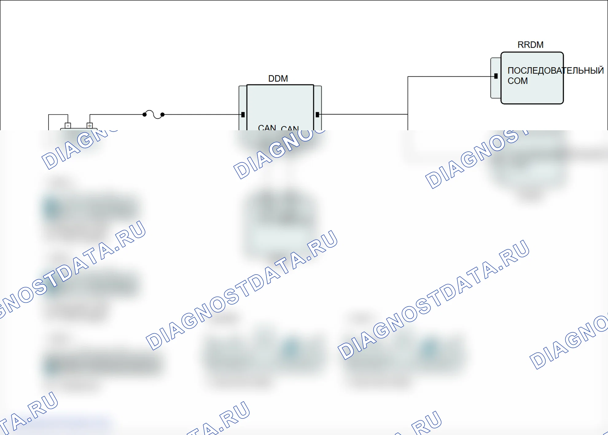 B1682: ошибка последовательной связи DDM и правый задней панели. Hyundai Genesis BH