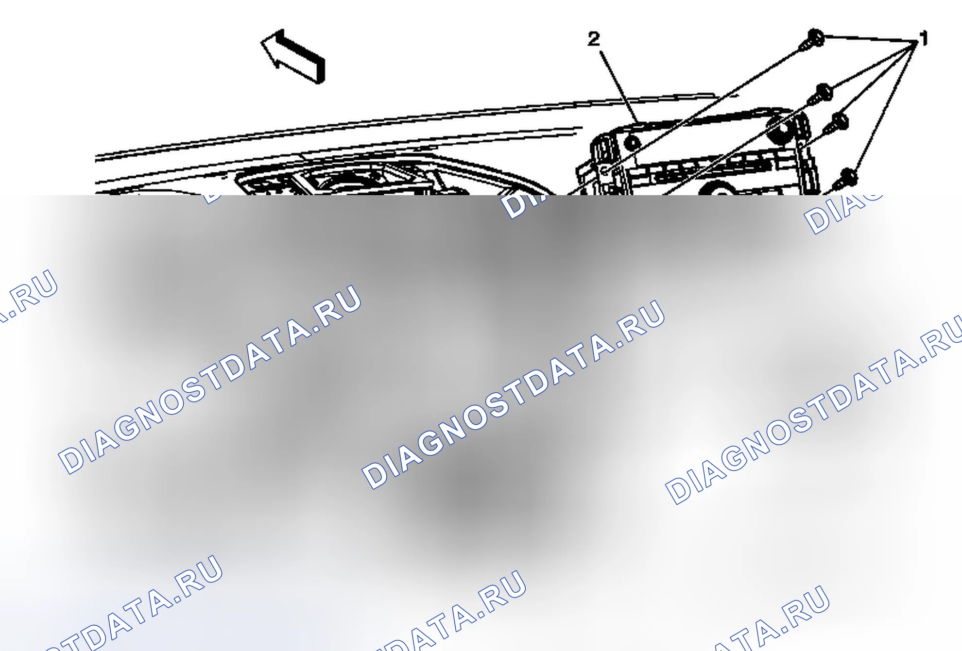 Рис. 15: Замена радио. Chevrolet Captiva I рестайлинг