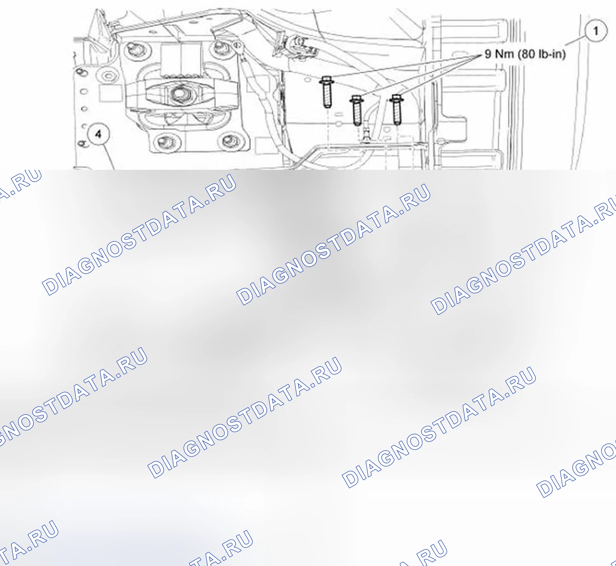 Рис. 28: Исполнительный механизм управления скоростью. Ford Focus II