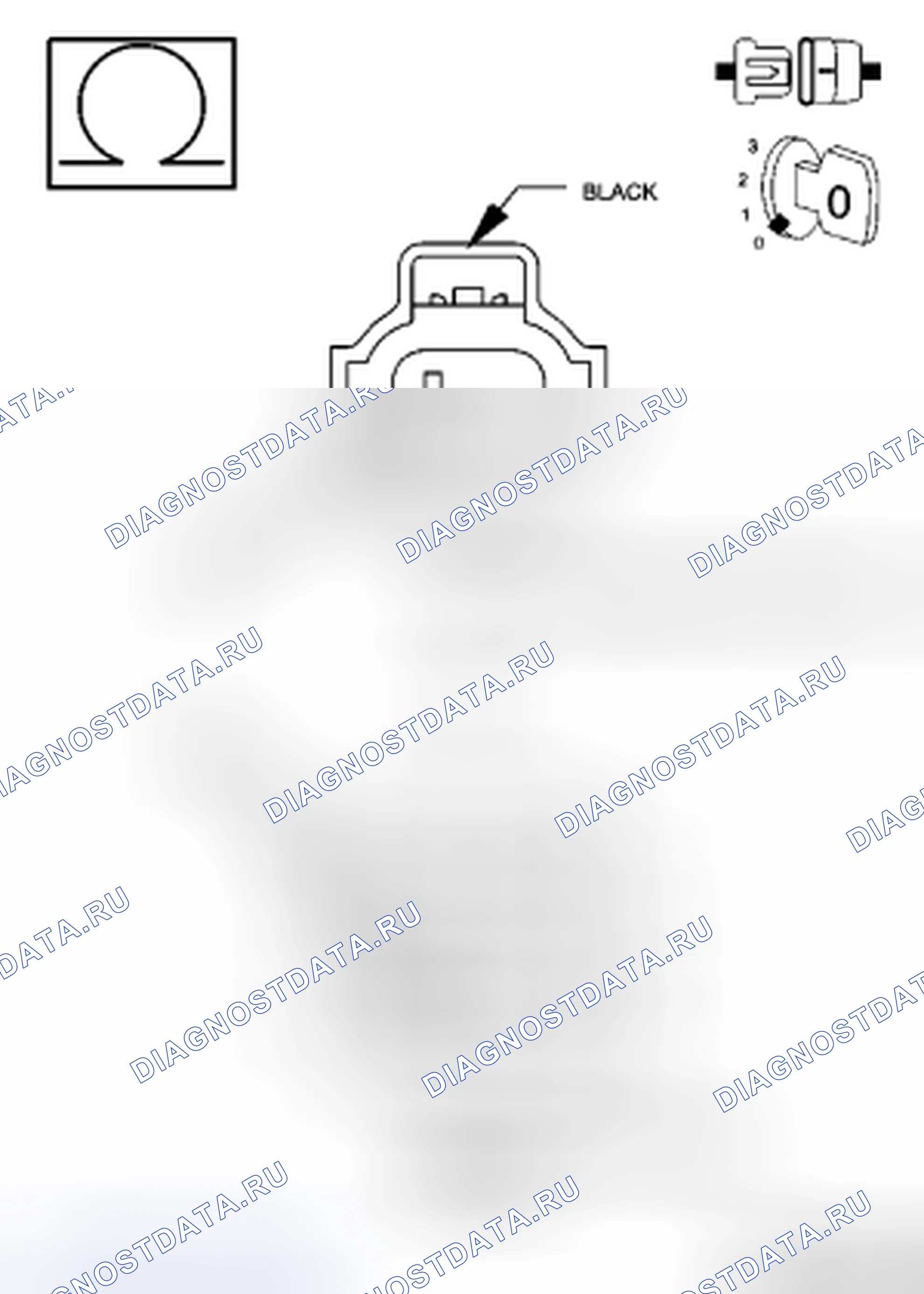 Рис. 827: Диагностический тест. Chrysler Town & Country V