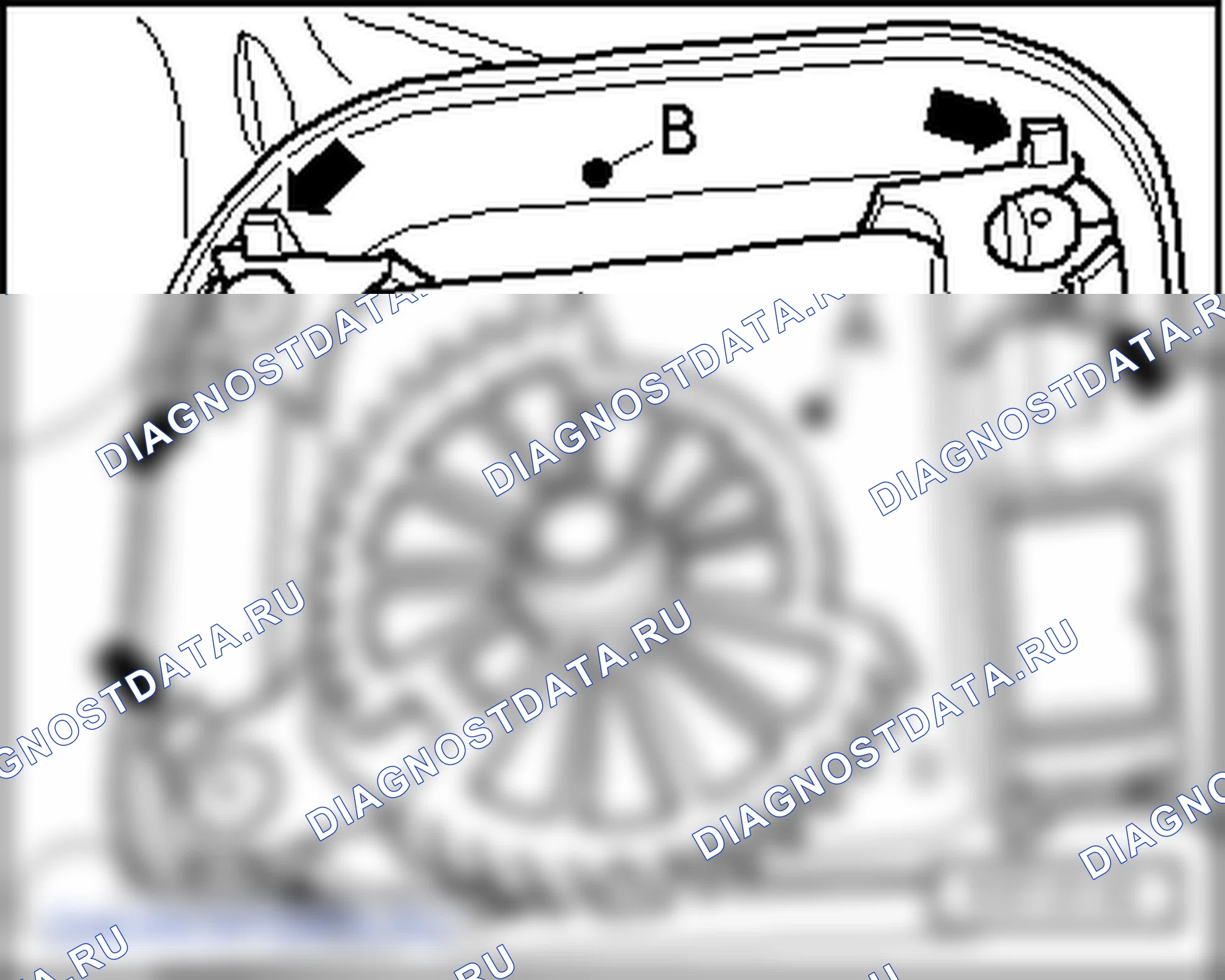 Компоненты климатической установки (Climatronic), расположенные в салоне. SEAT Ibiza IV