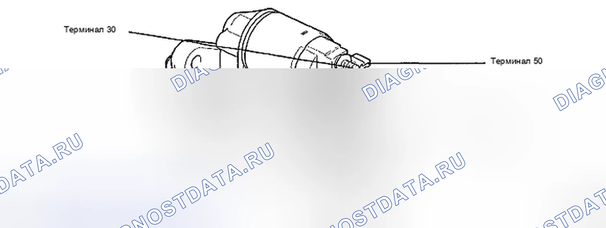Рис. 56: ПРОВЕРКА стартера. Toyota Yaris II