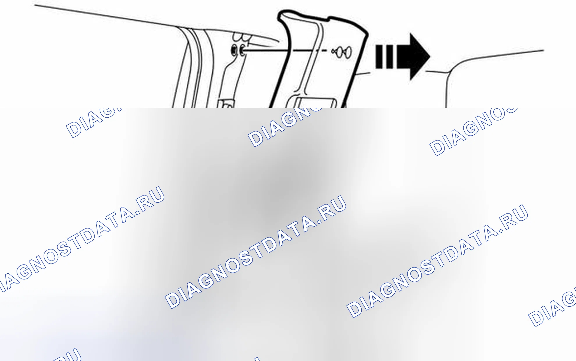 Рис. 2: ДЕМОНТАЖ. Land Rover Range Rover L322
