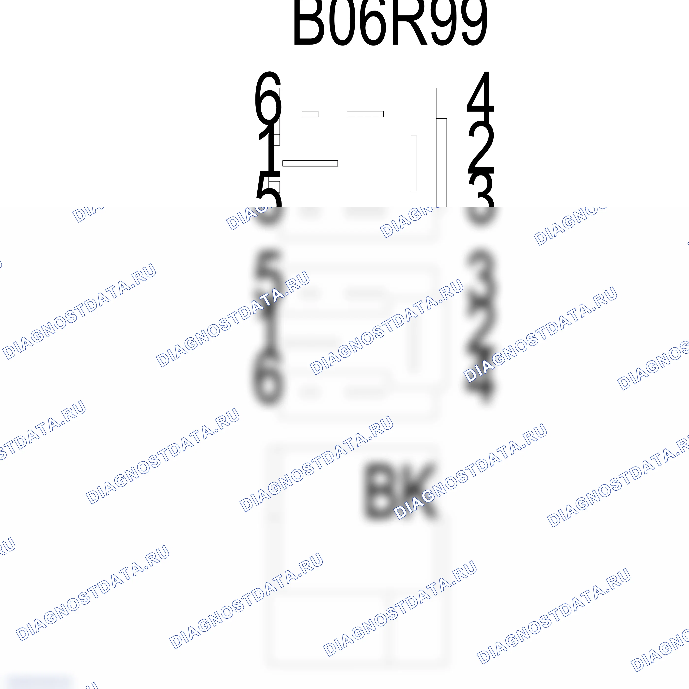 Распиновка разъёма 999 656 308 40 — внешний вид и расположение контактов. Porsche 718 Cayman 982