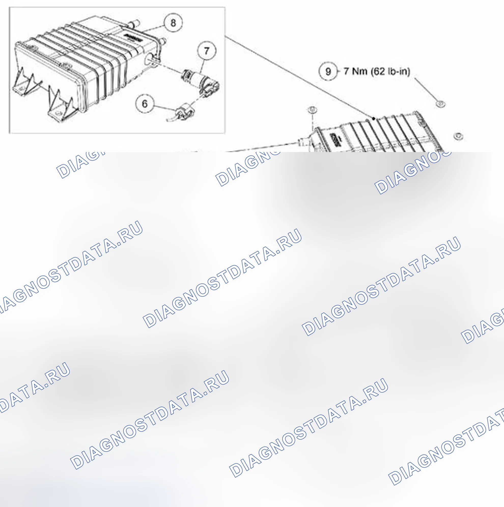 Рис. 135: Соленоид вентиляции канистры EVAP. Ford Mustang V рестайлинг 2