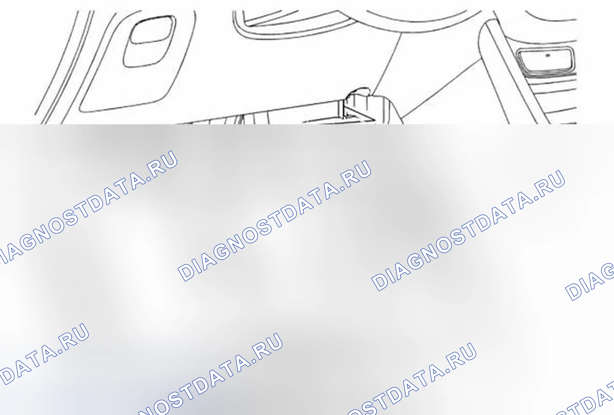 Рис. 126: Замена консоли переднего этажа - левая сторона. Buick Encore I
