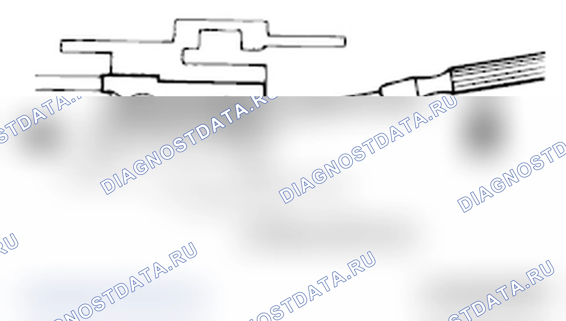 Рис. 8: КРУГЛЫЙ ВОДОНЕПРОНИЦАЕМЫЙ СОЕДИНИТЕЛЬ. Mitsubishi Lancer Ralliart X