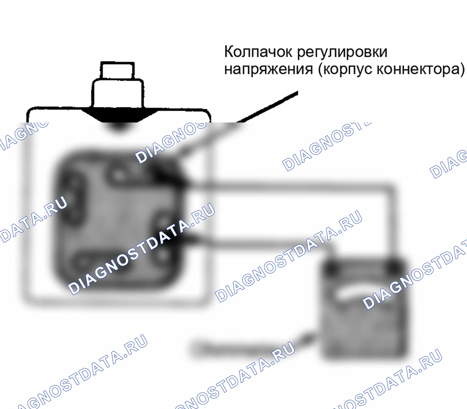 Рис. 16: Стендовые испытания колпачка регулировки напряжения Только для генератора переменного тока большой мощности.. AMC Eagle I