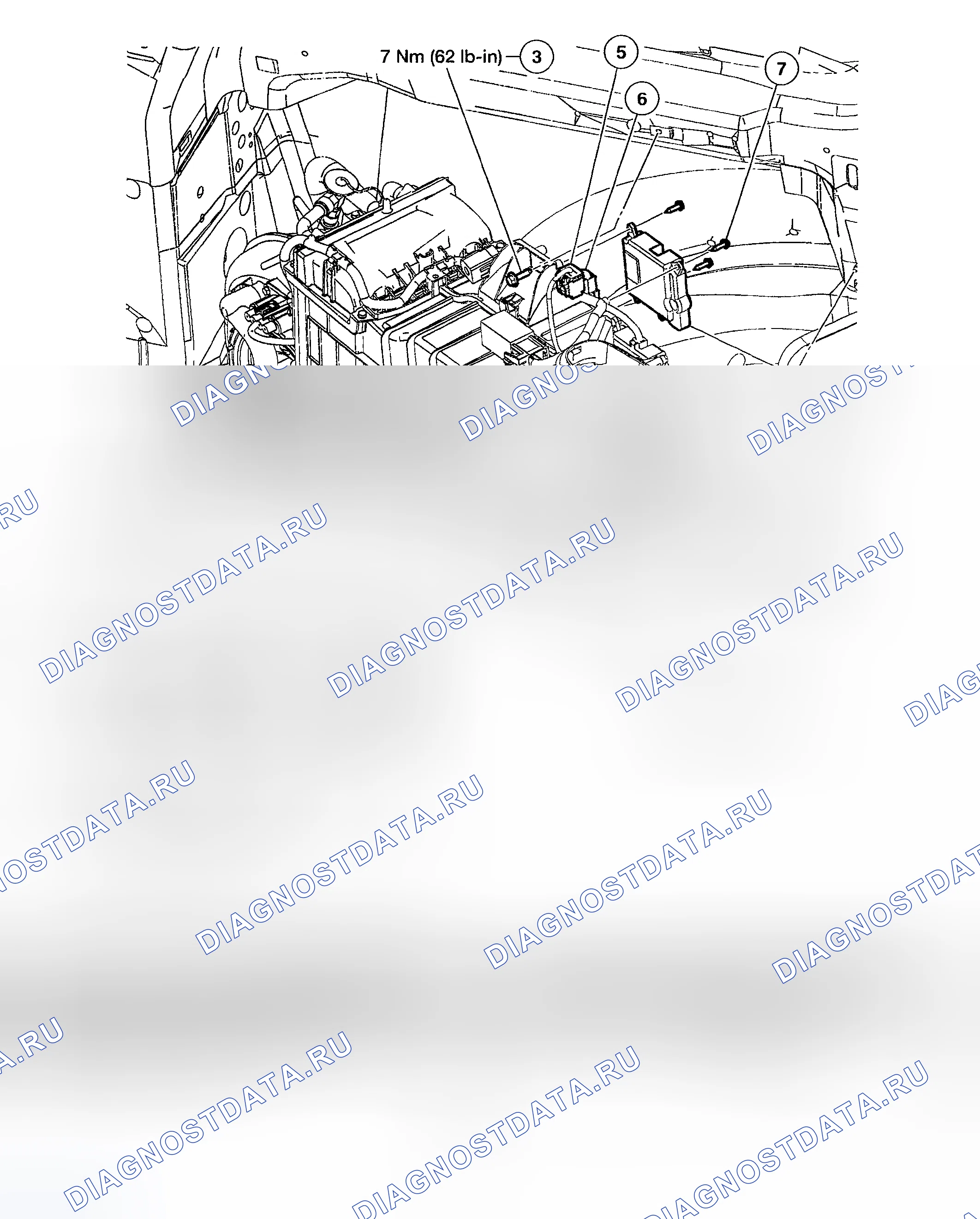 Рис. 185: Демонтаж и монтаж. Hyundai Nexo I