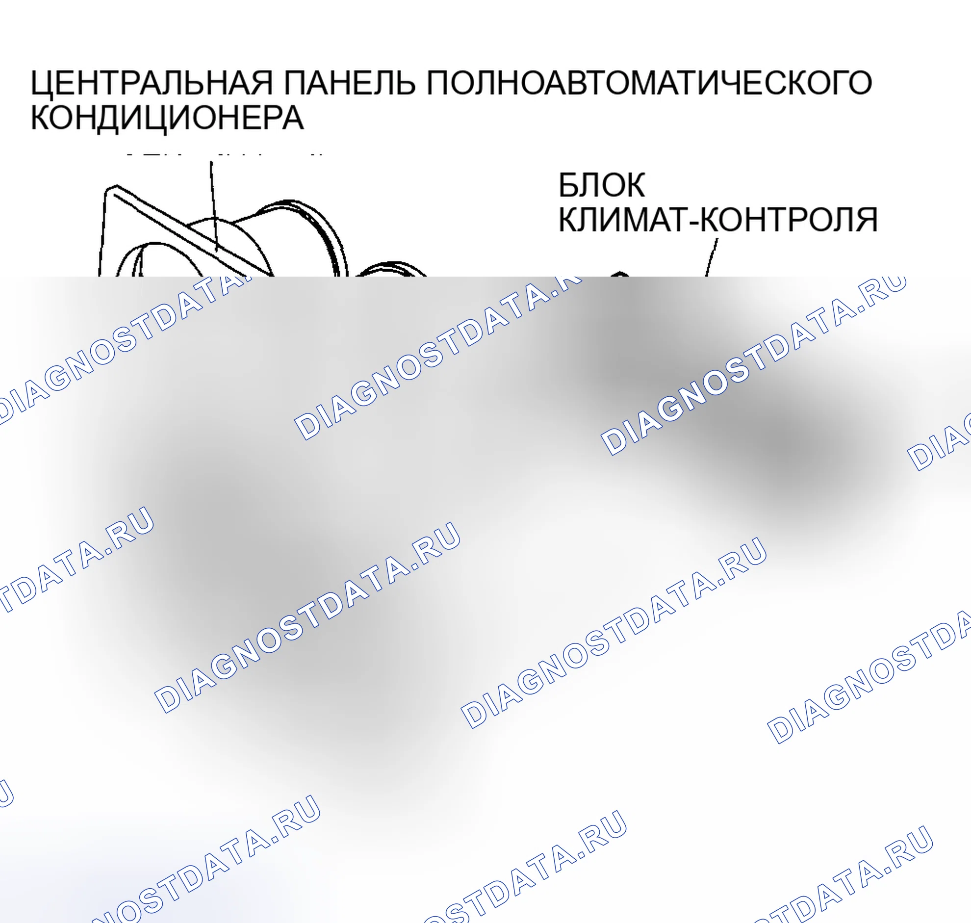 Рис. 123: ДЕМОНТАЖ БЛОКА КЛИМАТ-КОНТРОЛЯ. Mazda 6 GG