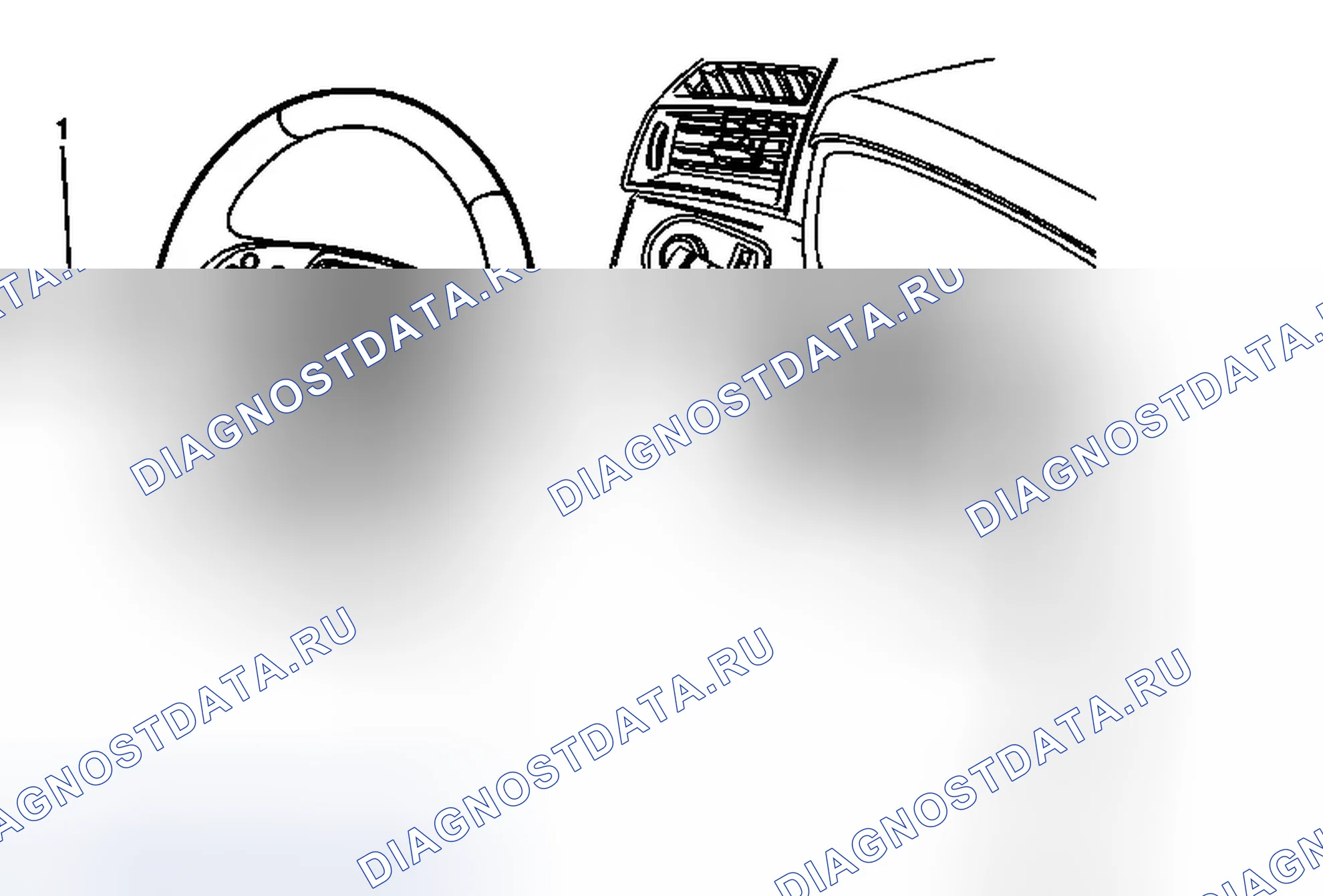 Рис. 11: Замена рулевого колеса. Cadillac SRX II рестайлинг
